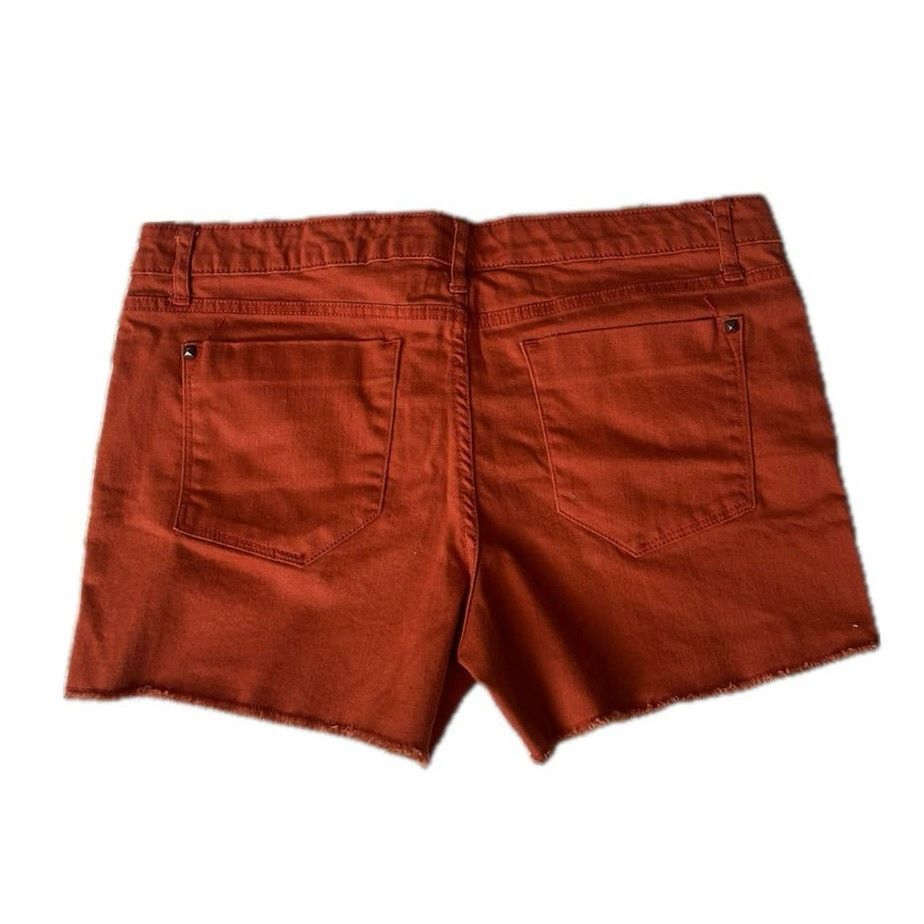 Mossimo Mossimo orange rust denim cutoff shorts 90s vibe Size 34" / US 12 / IT 48 - 4 Thumbnail