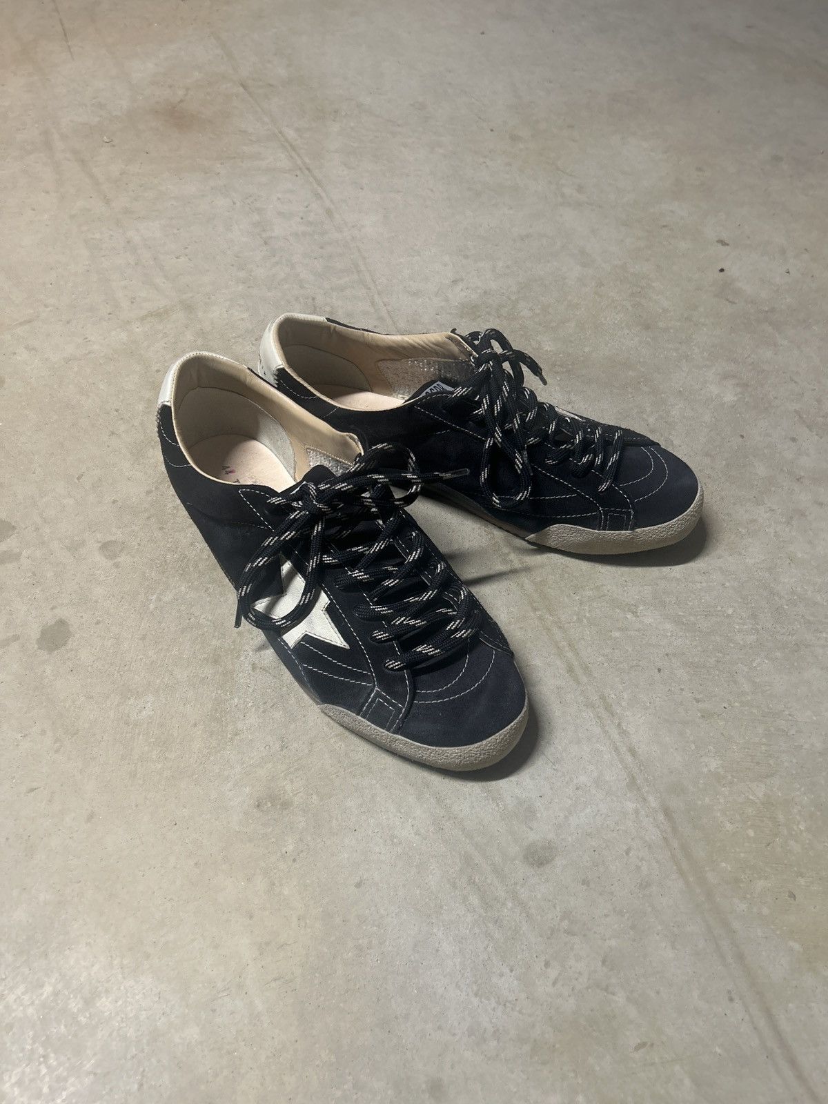 Golden Goose Golden Goose True Star NAPPA Navy Size US 11 / EU 44 - 6 Thumbnail
