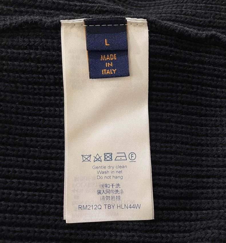 Louis Vuitton Louis Vuitton Black doll knit sweater Size US L / EU 52-54 / 3 - 5 Thumbnail