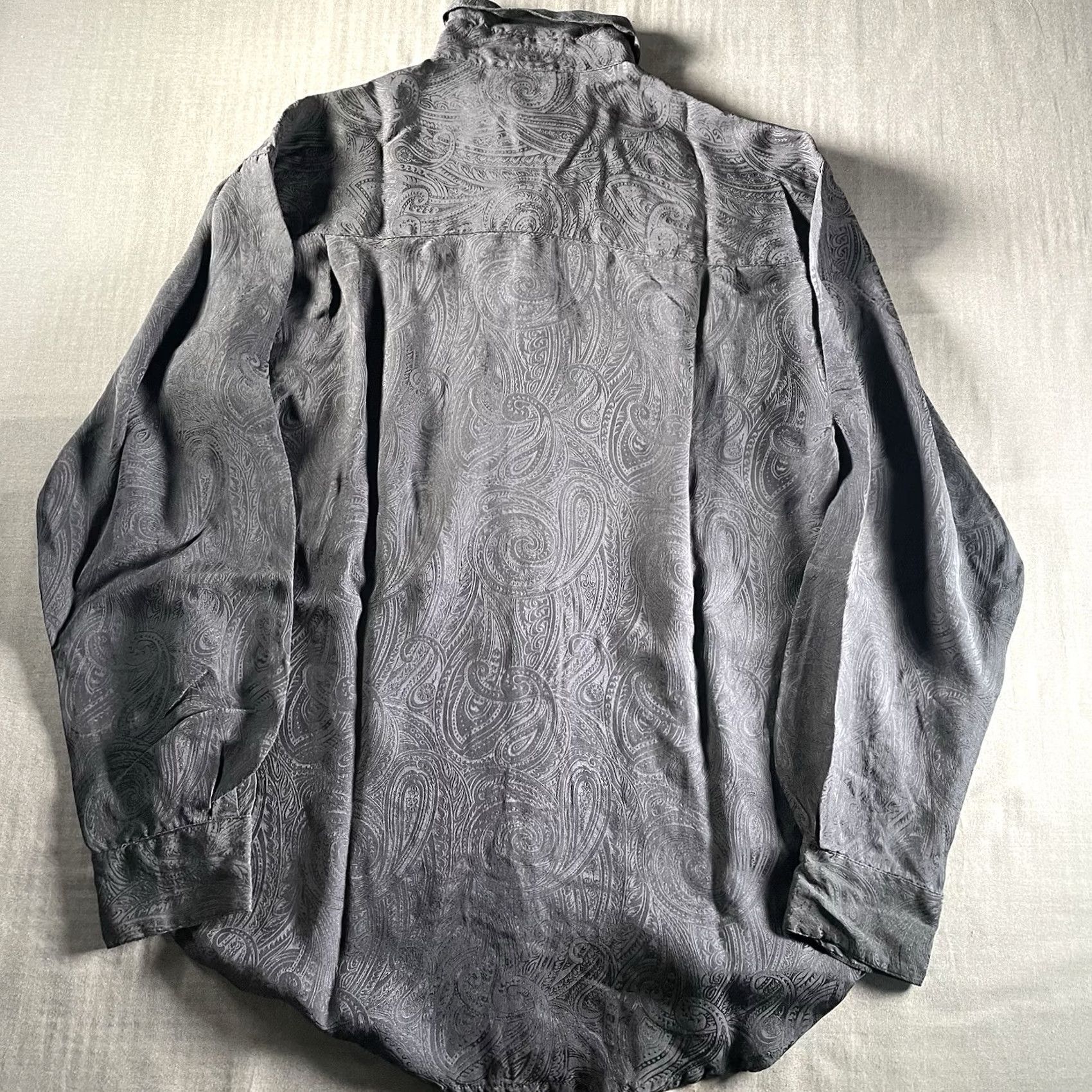 Vintage BARBRA STREISAND Shirt Size Small 1994 Tour Silk Long Sleeve Button Up Shirt Size US S / EU 44-46 / 1 - 7 Thumbnail