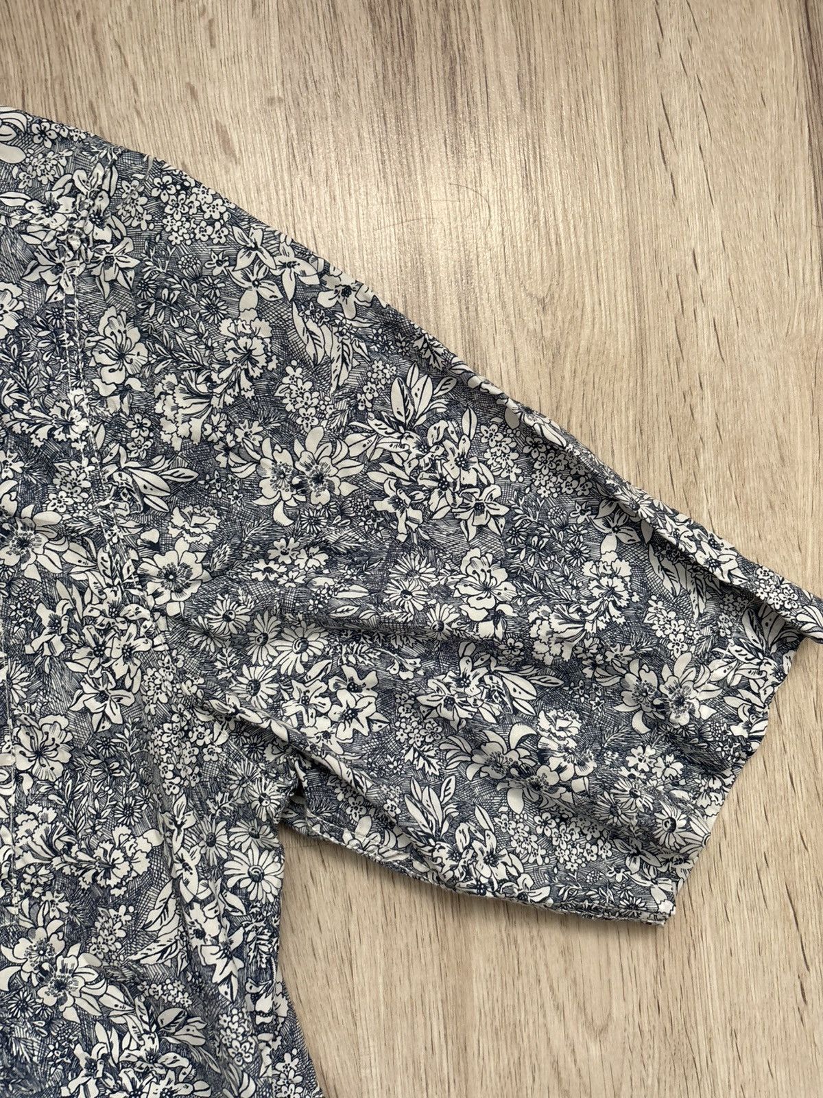 Albam Albam Floral Short Sleeve Shirt Size US M / EU 48-50 / 2 - 8 Thumbnail