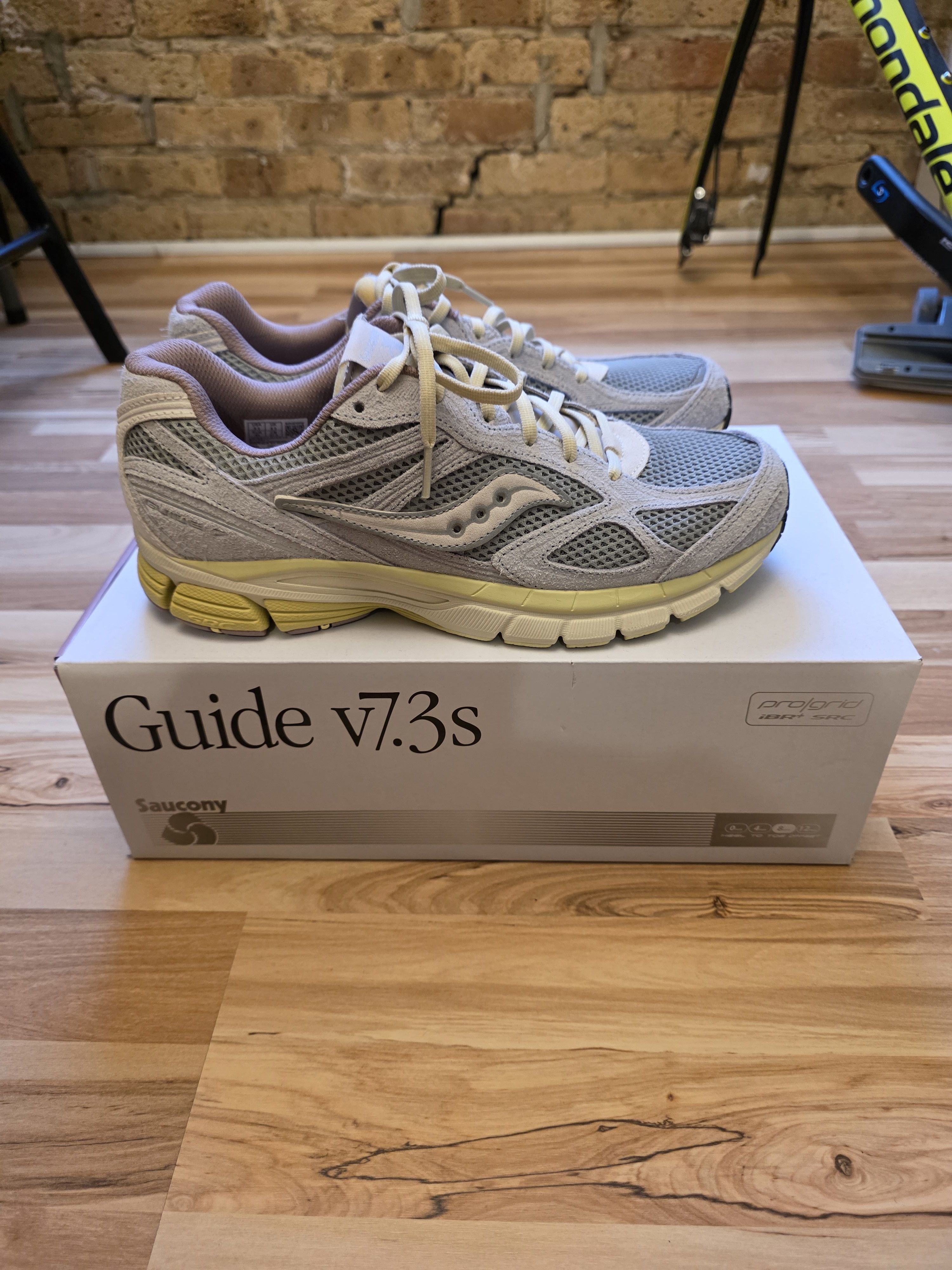 Saucony Saucony for 3sixteen Guide v7.3sb - Graphite Size 9.5M Size US 9.5 / EU 42-43 - 1 Thumbnail