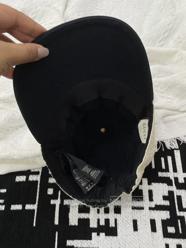 Gucci Gucci SizeM Baseball cap with large letter logo Size ONE SIZE - 4 Thumbnail