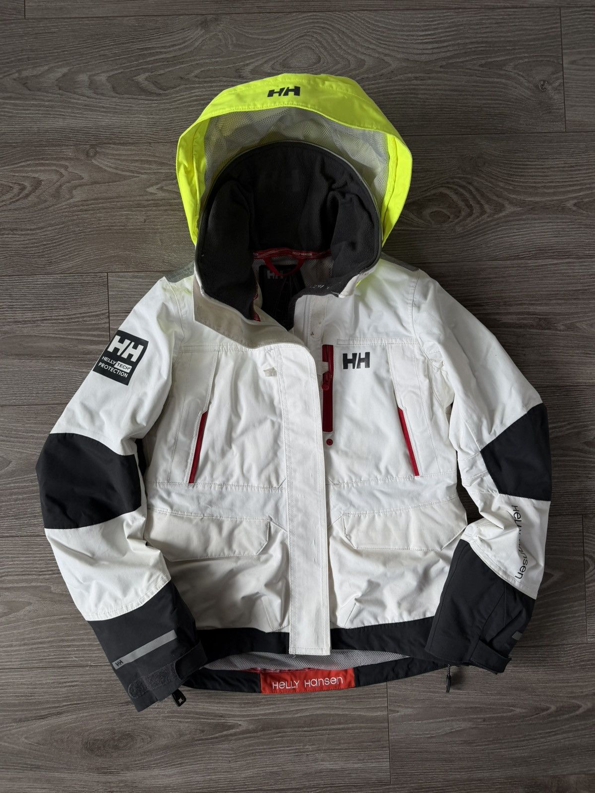 Helly Hansen ‼️Pro Helly Hansen Waterproof Kill Cord ,Cuffs Tech Jacket‼️ Size US XS / EU 42 / 0 - 1 Thumbnail