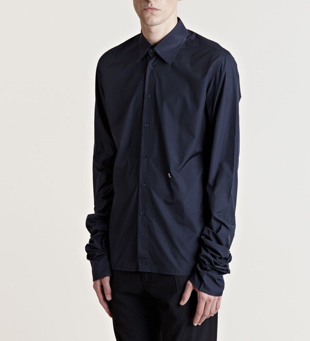 Raf Simons 1999 Raf Simons Elongated Sleeve Shirt Size US M / EU 48-50 / 2 - 10 Thumbnail