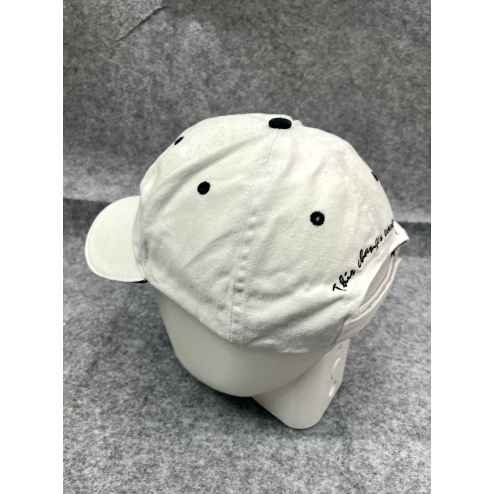 Vintage Toyota Of Chandler Hat Cap Strap Back Adult One Size White 100% Cotton Size ONE SIZE - 5 Thumbnail