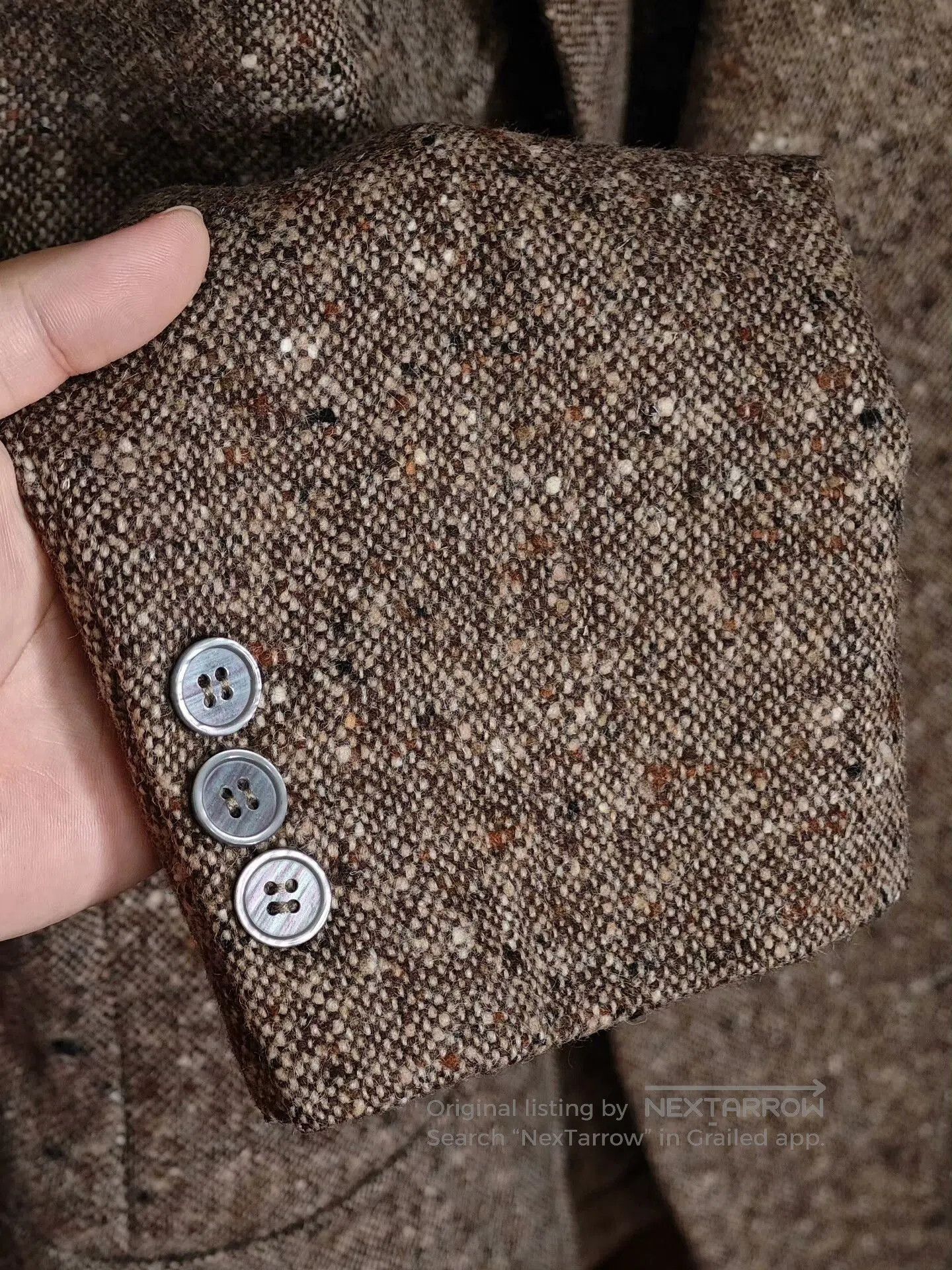 Gucci Custom Italian Tweed Hunting Jacket. Size US M / EU 48-50 / 2 - 4 Thumbnail