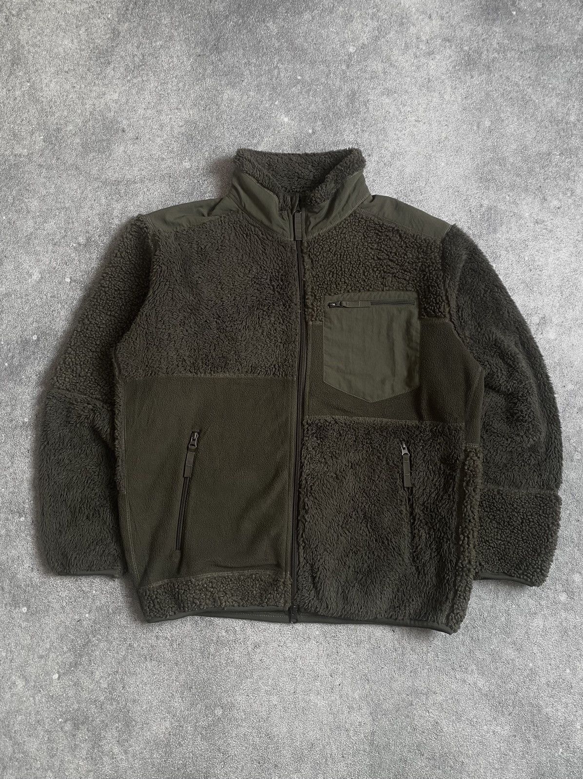 Engineered Garments Japanese Brand Uniqlo Uniqlo x Engineered Garments Fleece Jacket Grailed