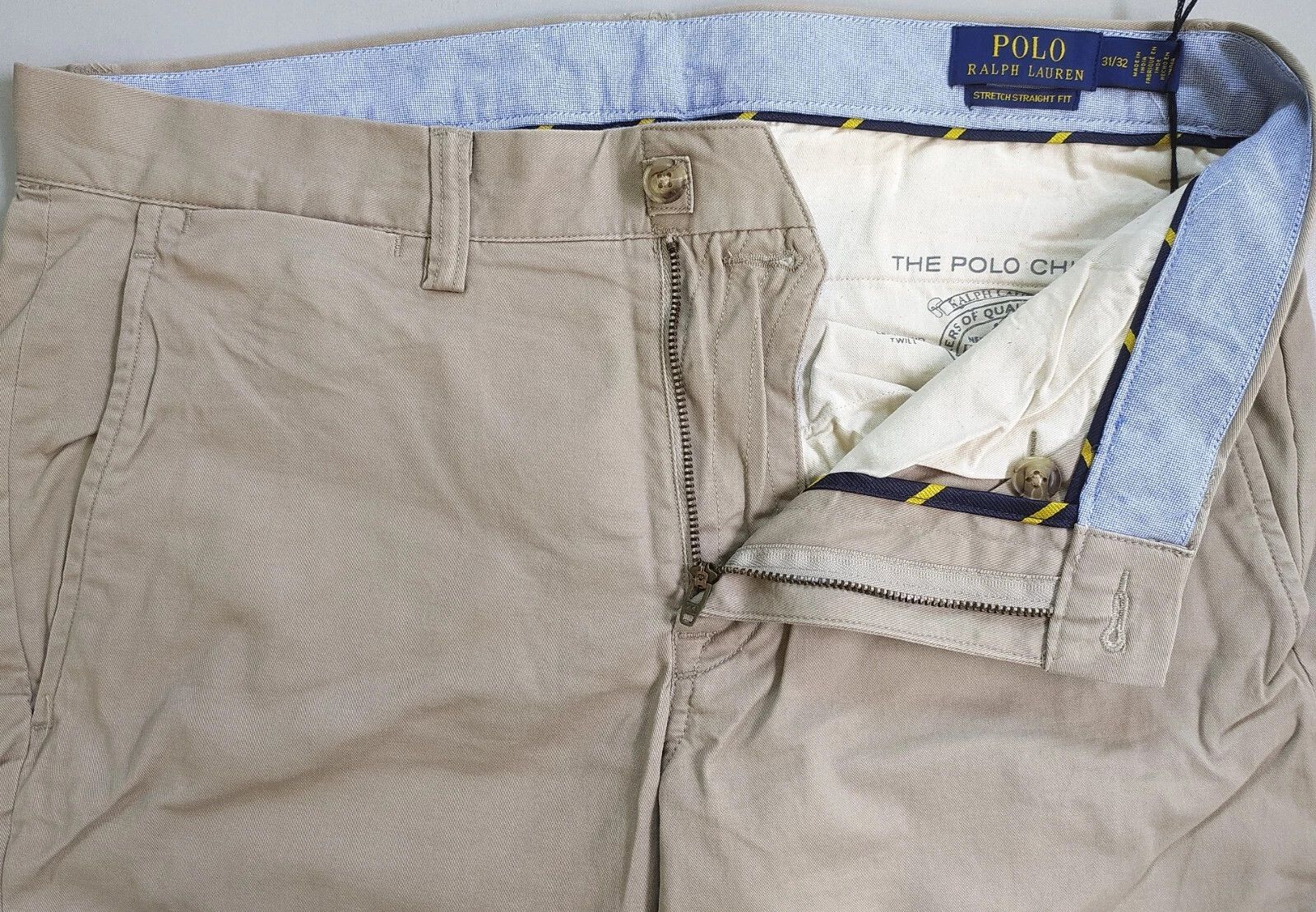 Polo Ralph Lauren Polo Ralph Lauren Stretch Straight Fit Chino Pant FTP 0159 Size US 31 - 4 Thumbnail