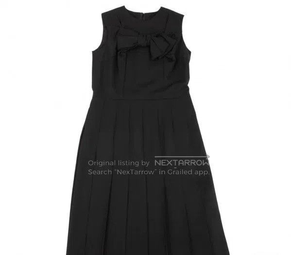 Comme des Garcons Comme Des Garcons Black Bow Tie Dress, Retro Design, Pleat Size S / US 4 / IT 40 - 5 Thumbnail