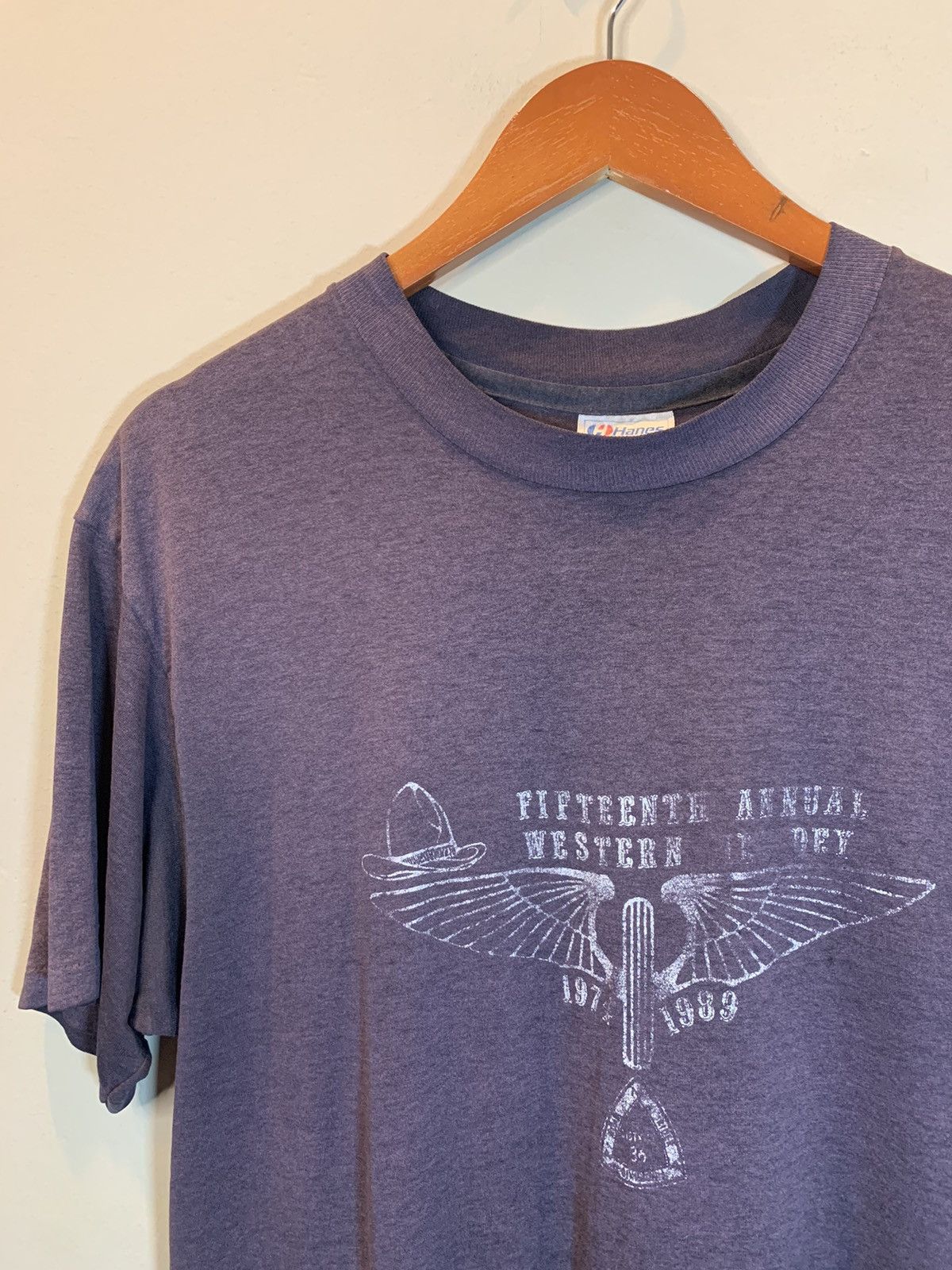 Vintage *RARE* Vintage 80s Faded Western Art Single Stitch T-Shirt L Size US L / EU 52-54 / 3 - 2 Thumbnail