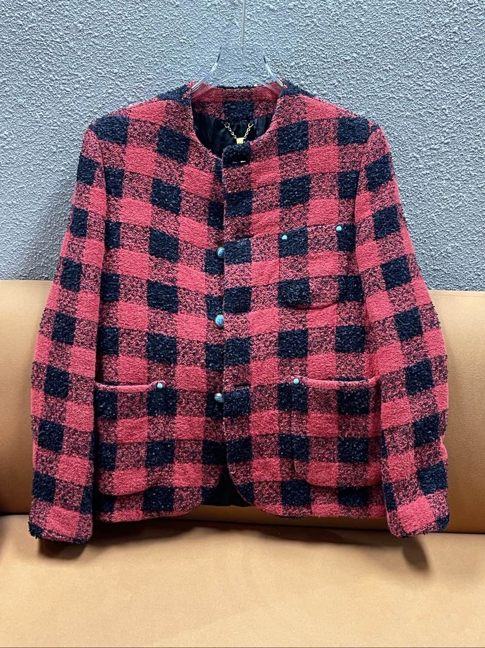 Louis Vuitton Louis Vuitton Check Jacket Size 44 Size US S / EU 44-46 / 1 - 1 Thumbnail