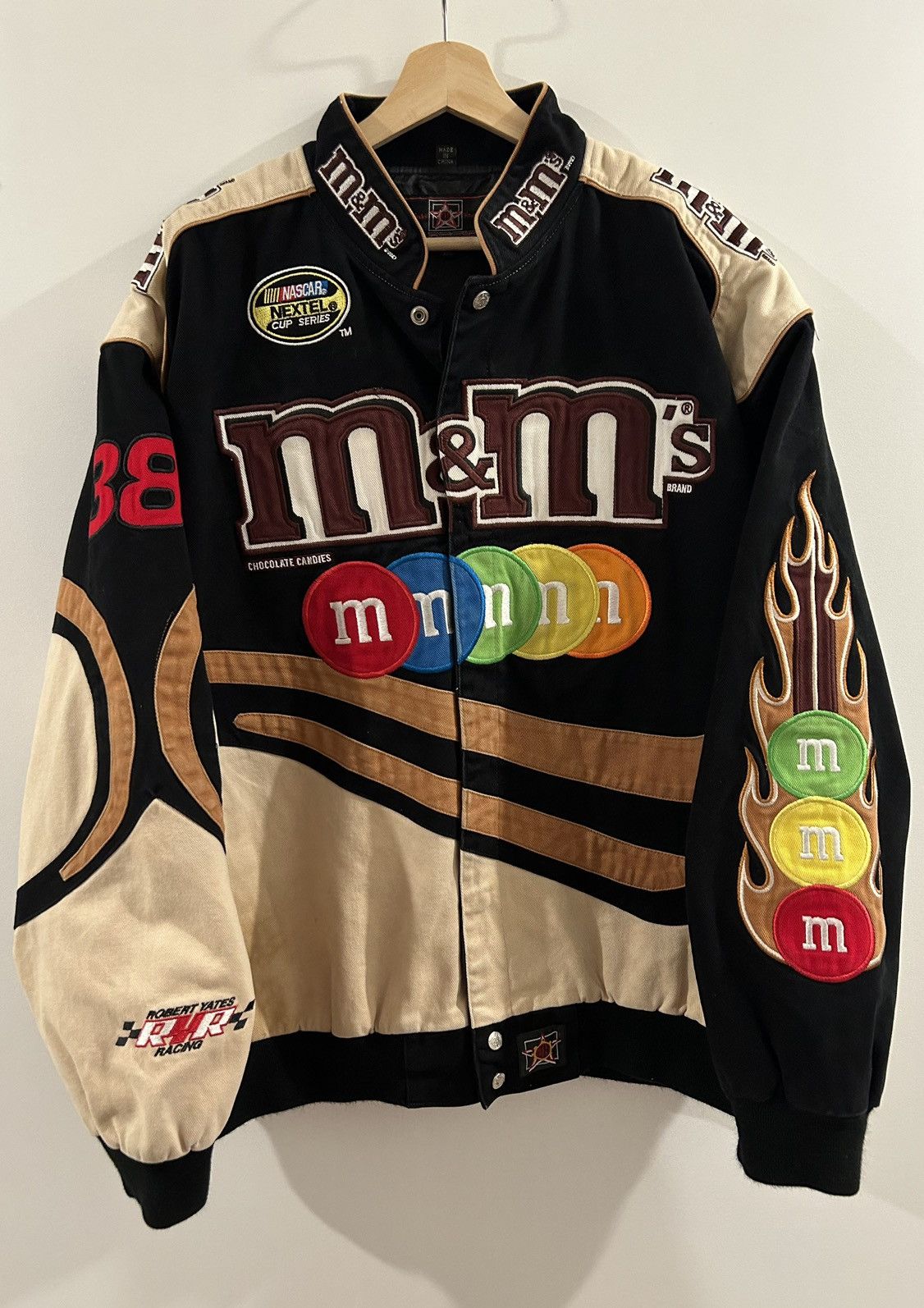 Vintage Vintage M&M Jeff Hamilton Nascar Jacket | Grailed