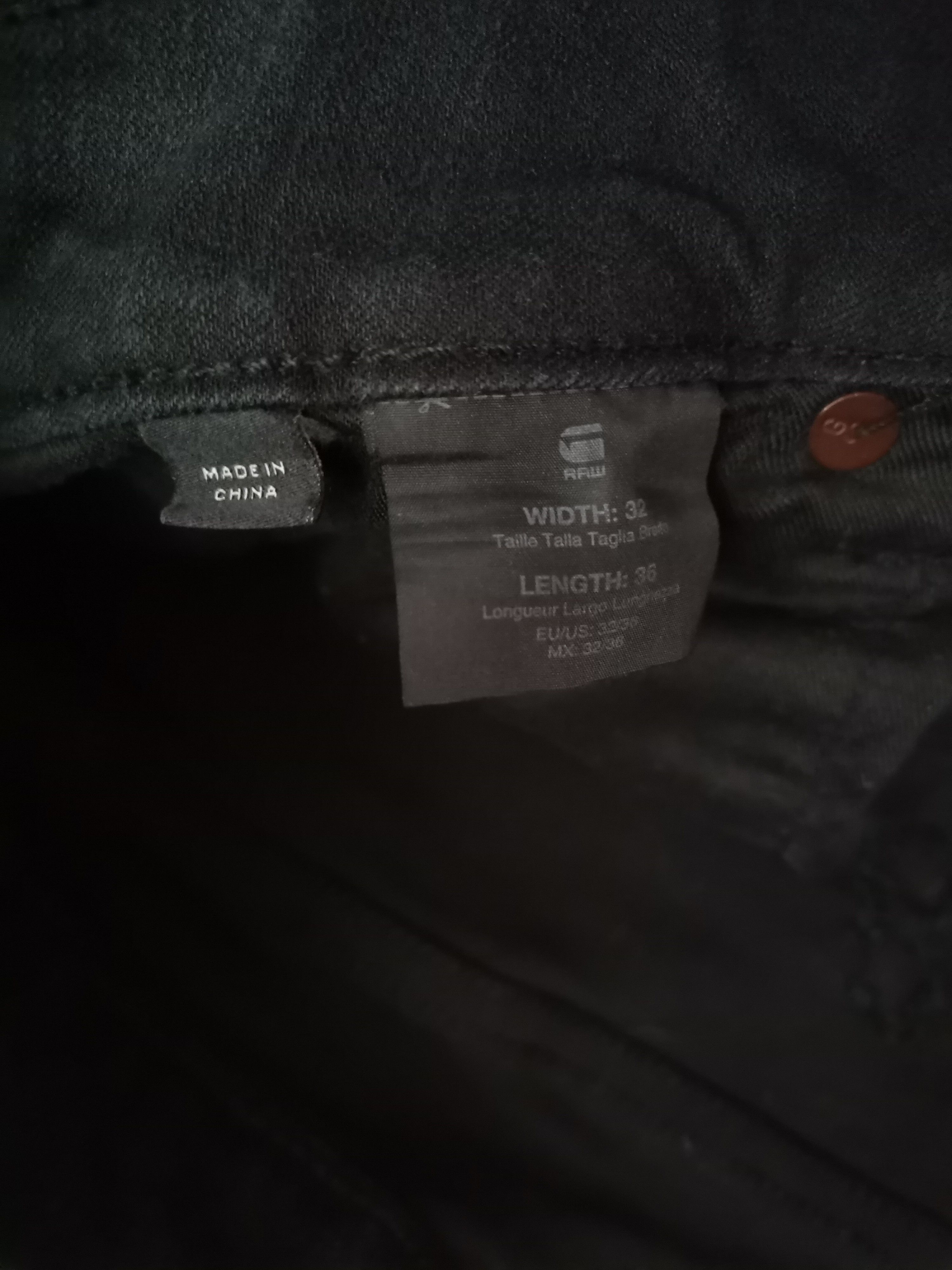 G-Star G-Star Raw Jeans Size US 32 / EU 48 - 4 Thumbnail