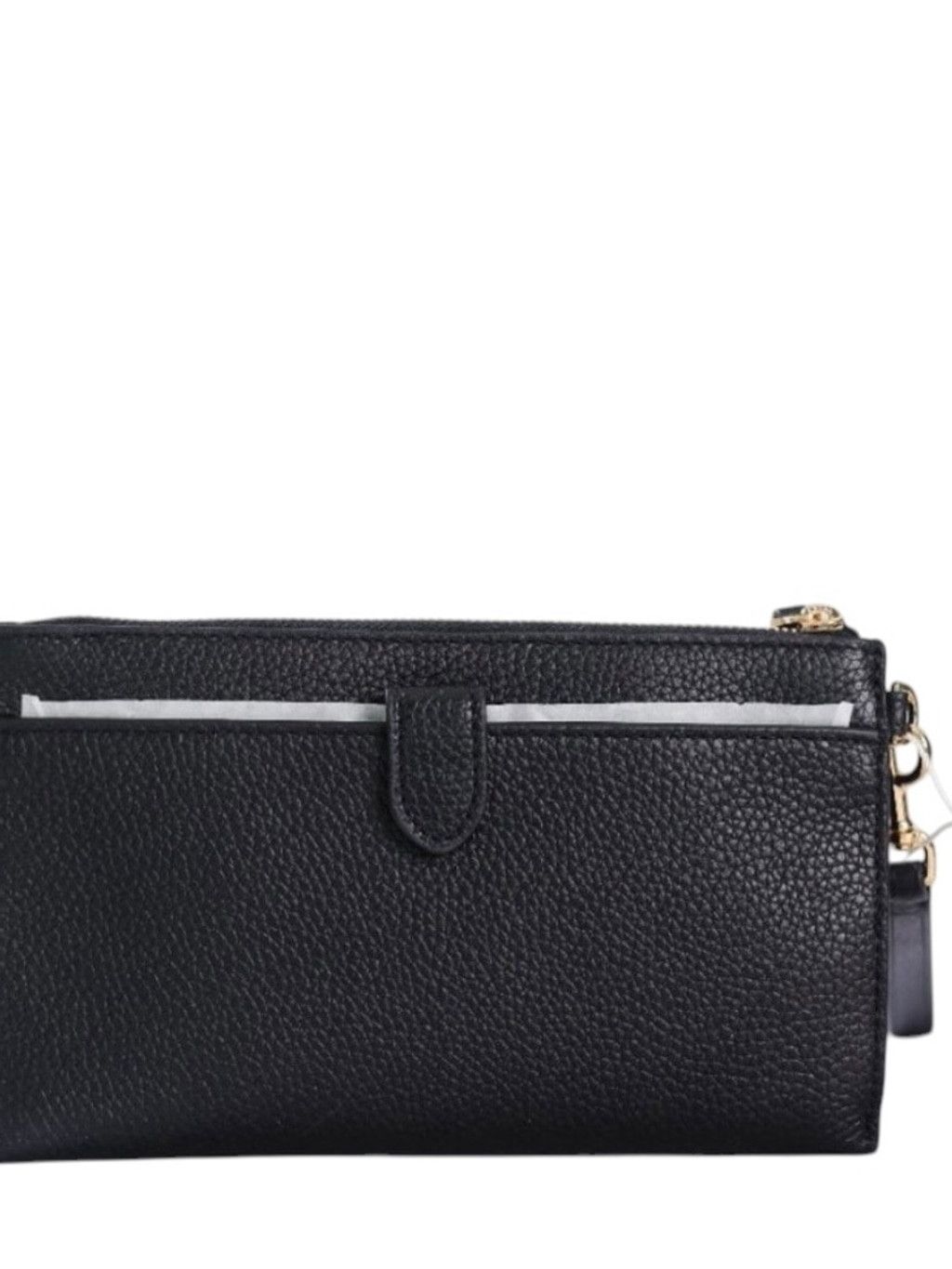 Tory Burch Tory Burch Chelsea Pebbled Leather Wristlet Size ONE SIZE - 3 Thumbnail