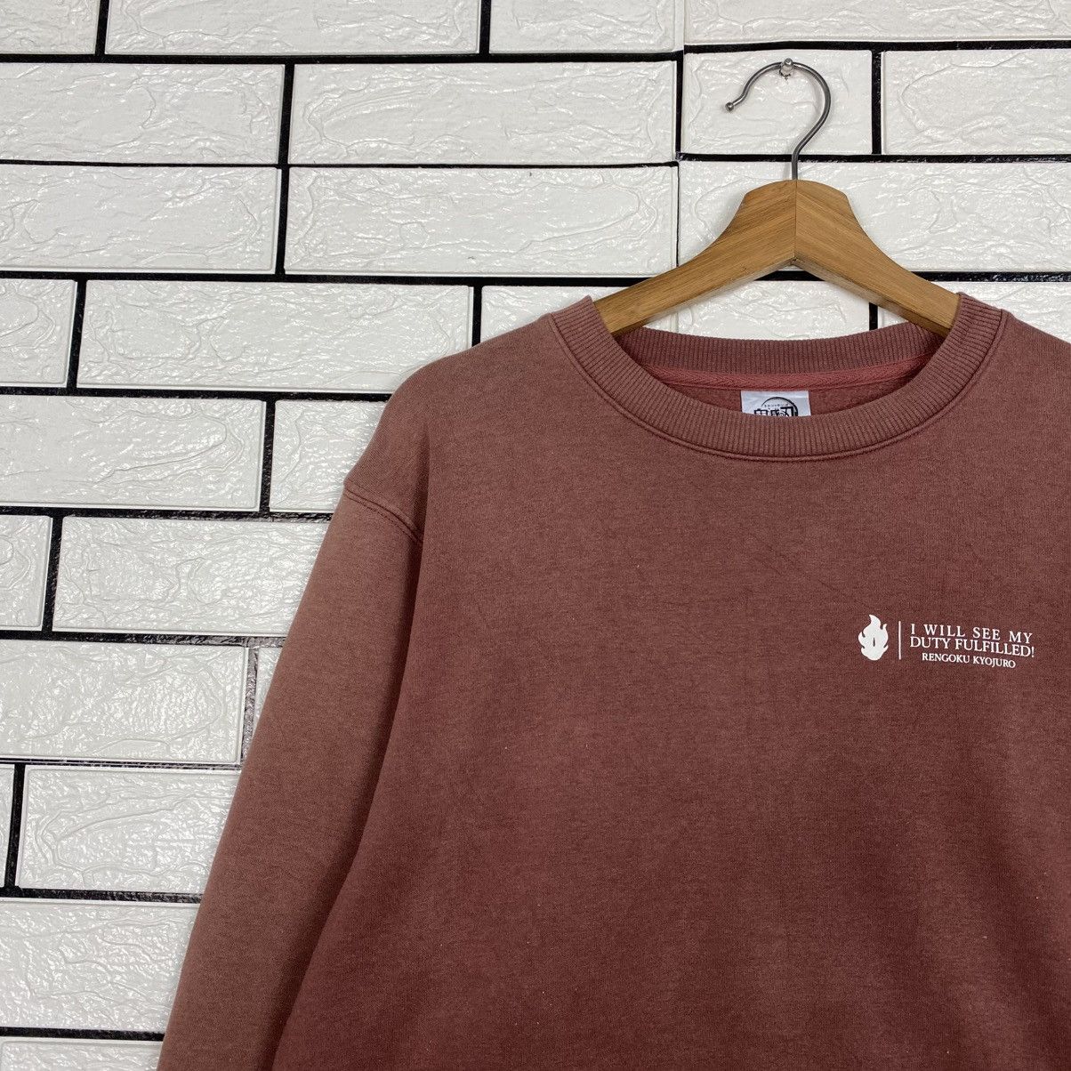Japanese Brand Vintage Sweatshirt Demon Slayer Full Print Size US S / EU 44-46 / 1 - 8 Thumbnail