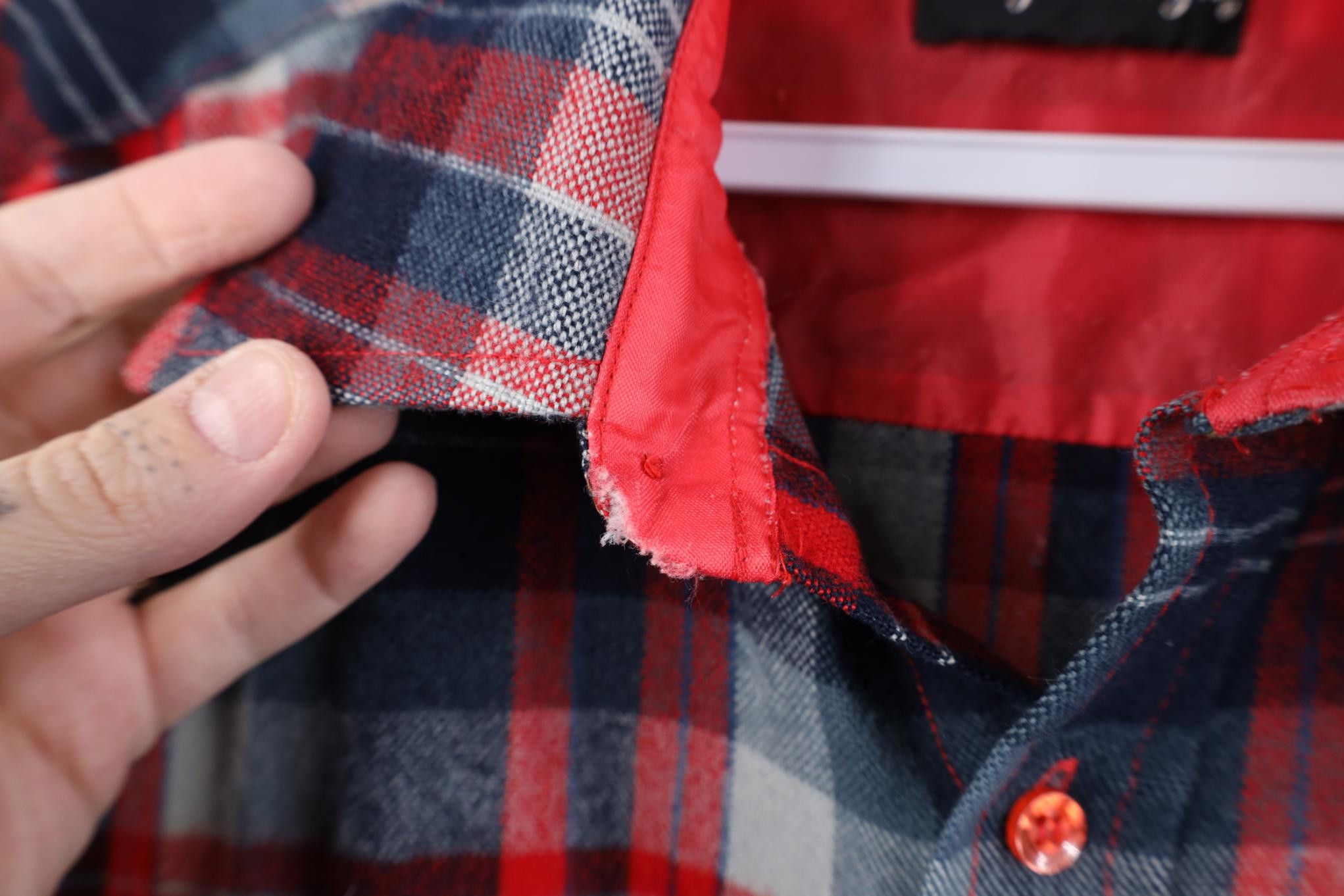 Vintage Vintage 70s Streetwear Double Pocket Board Button Shirt Size US L / EU 52-54 / 3 - 6 Thumbnail
