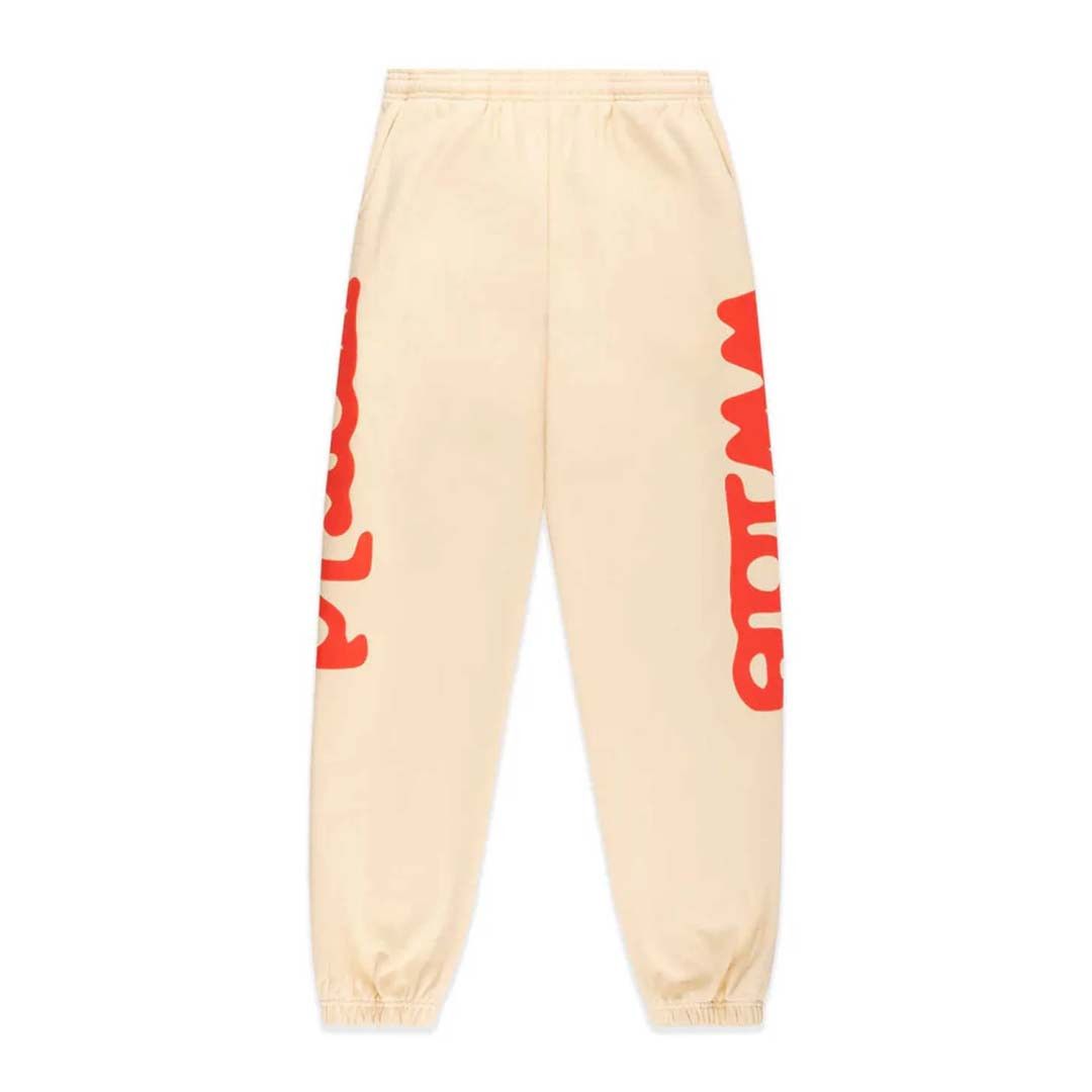 Sp5der Beluga Sweatpants Cream Red Size US 30 / EU 46 - 1 Thumbnail