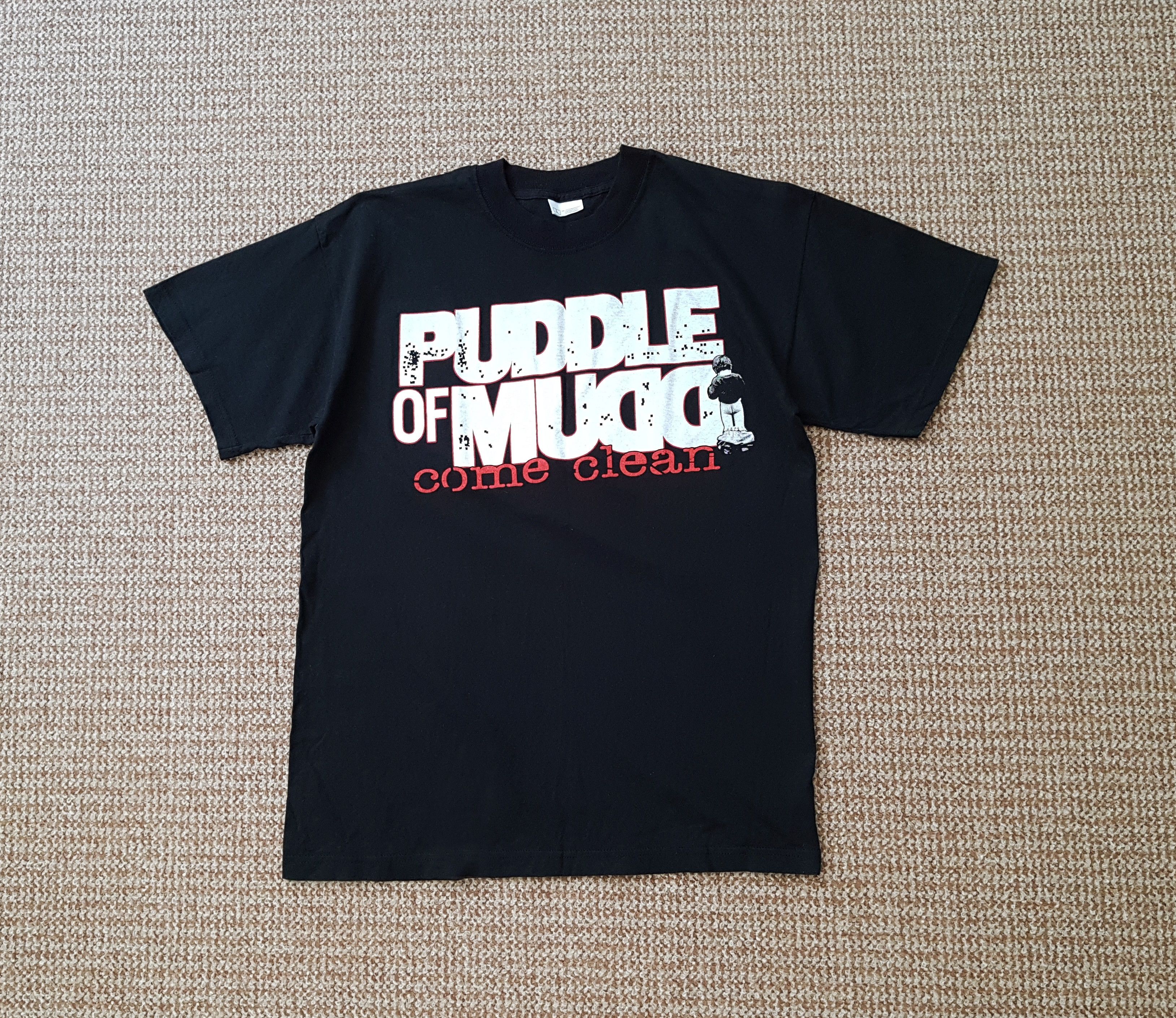Band Tees Vintage Puddle of Mudd Come Clean Band Tee T Shirt Size US L / EU 52-54 / 3 - 1 Thumbnail
