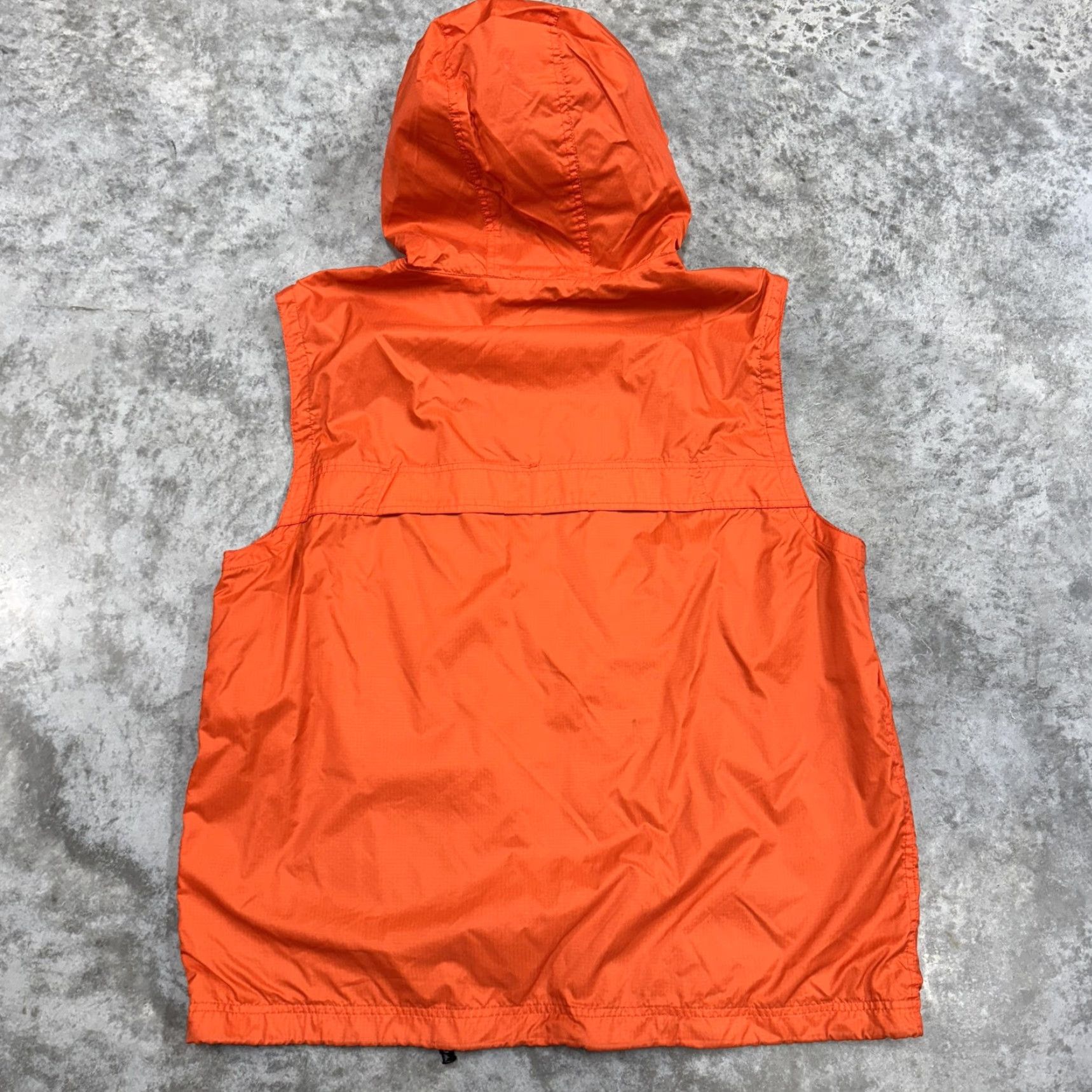 Gap VINTAGE Gap Vest Mens XL Nylon Hooded Full Zip Jacket 90s Orange Size US XL / EU 56 / 4 - 4 Thumbnail
