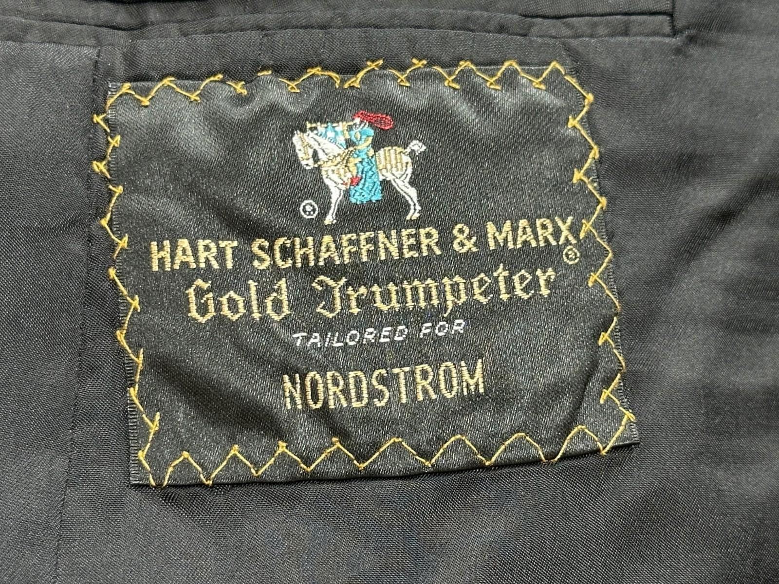 Hart Schaffner Marx Nordstrom Hart Schaffner Marx Wool Suit Jacket Gray 38S Size 38S - 4 Thumbnail