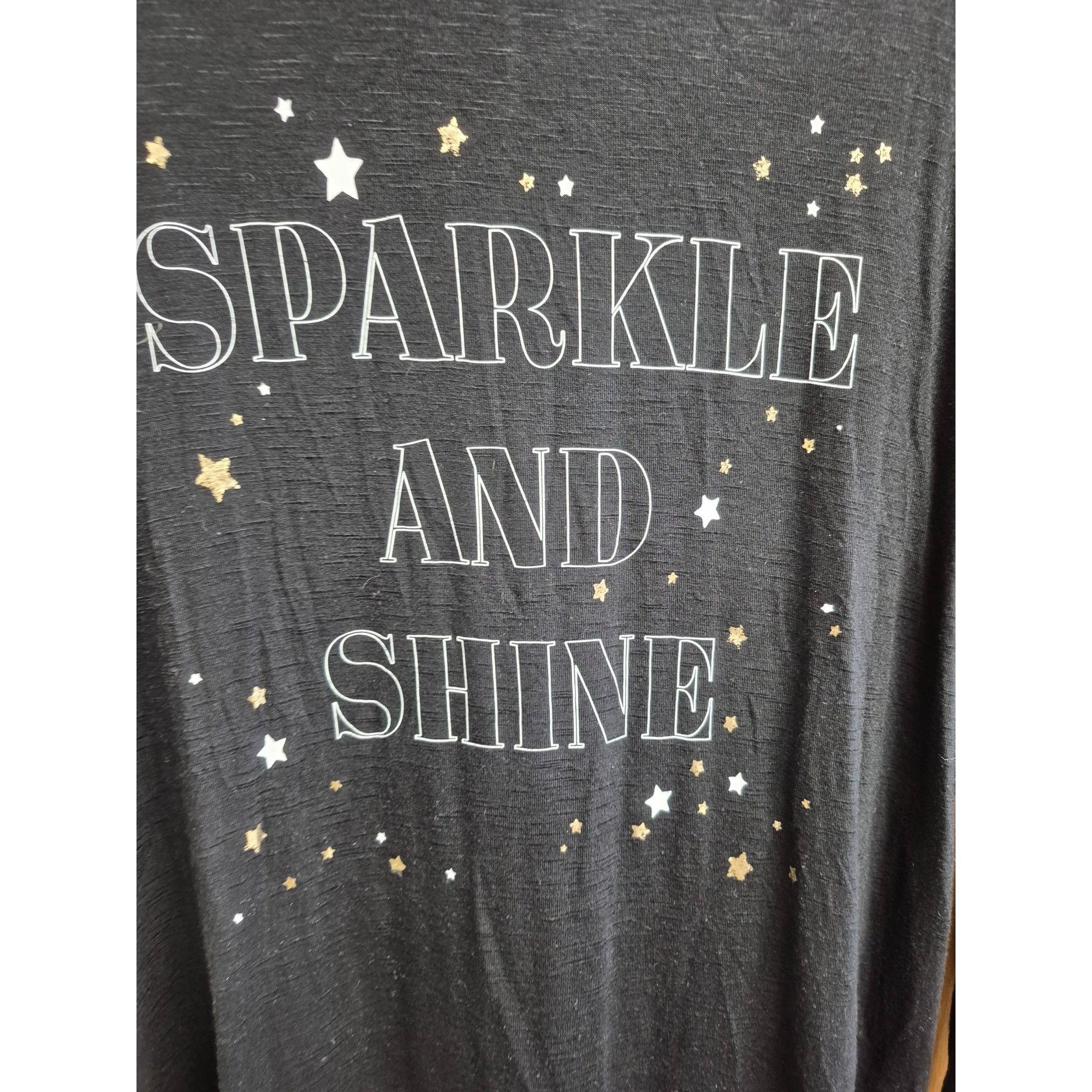 Other Women's Long Sleeve Crewneck Sparkle and Shine T-Shirt - Rea Size S / US 4 / IT 40 - 8 Thumbnail