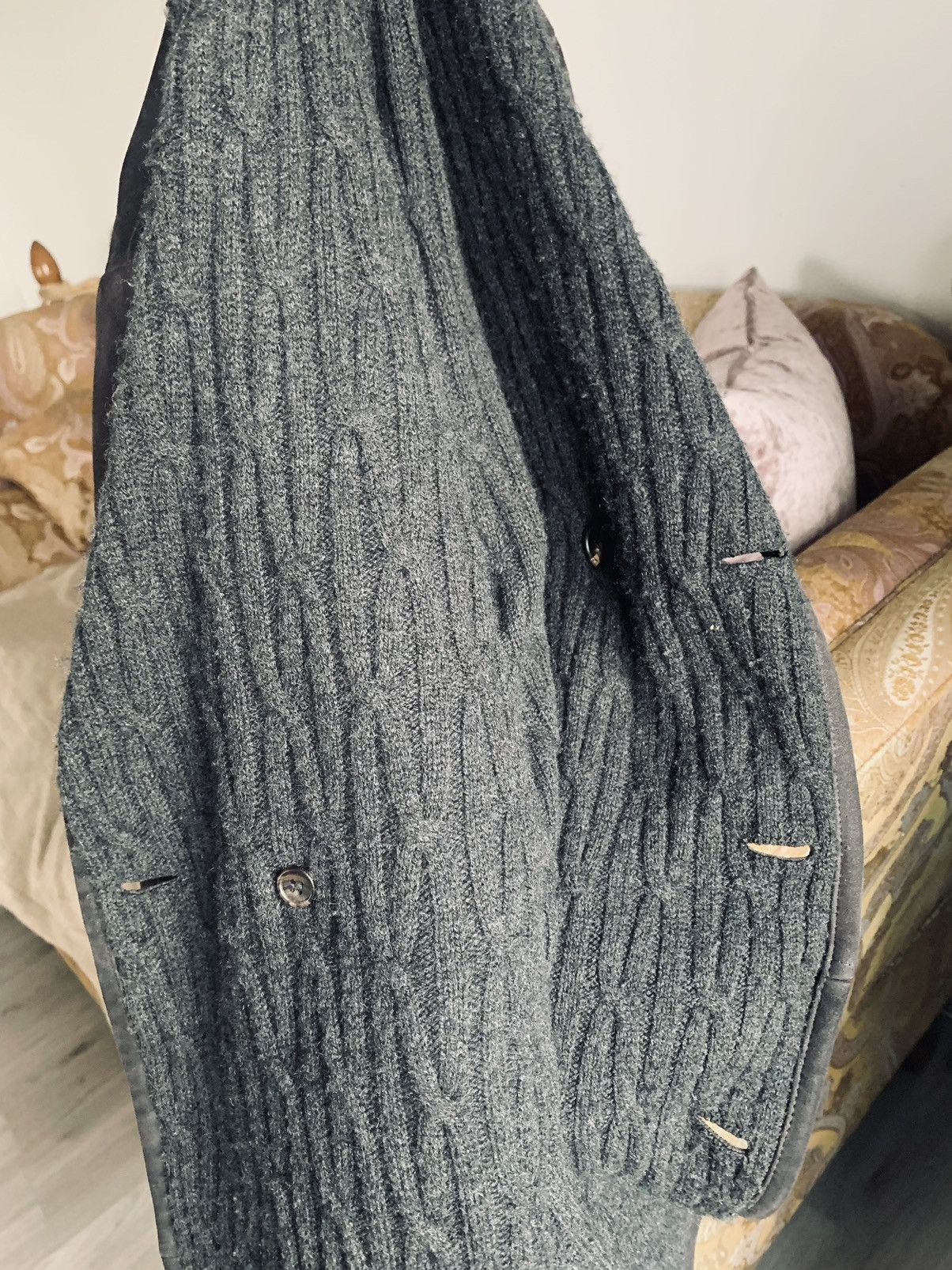 Local Authority Shearling coat with subtle embossed logo on suede Size US L / EU 52-54 / 3 - 16 Thumbnail