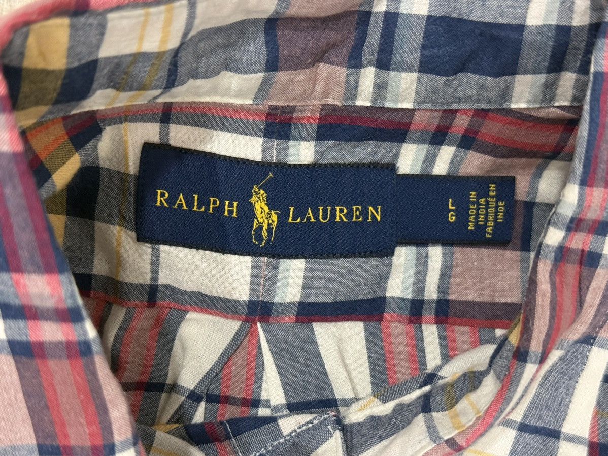 Polo Ralph Lauren Polo Ralph Lauren Plaid Button-Up Short Sleeve Shirt Large Size US L / EU 52-54 / 3 - 3 Thumbnail