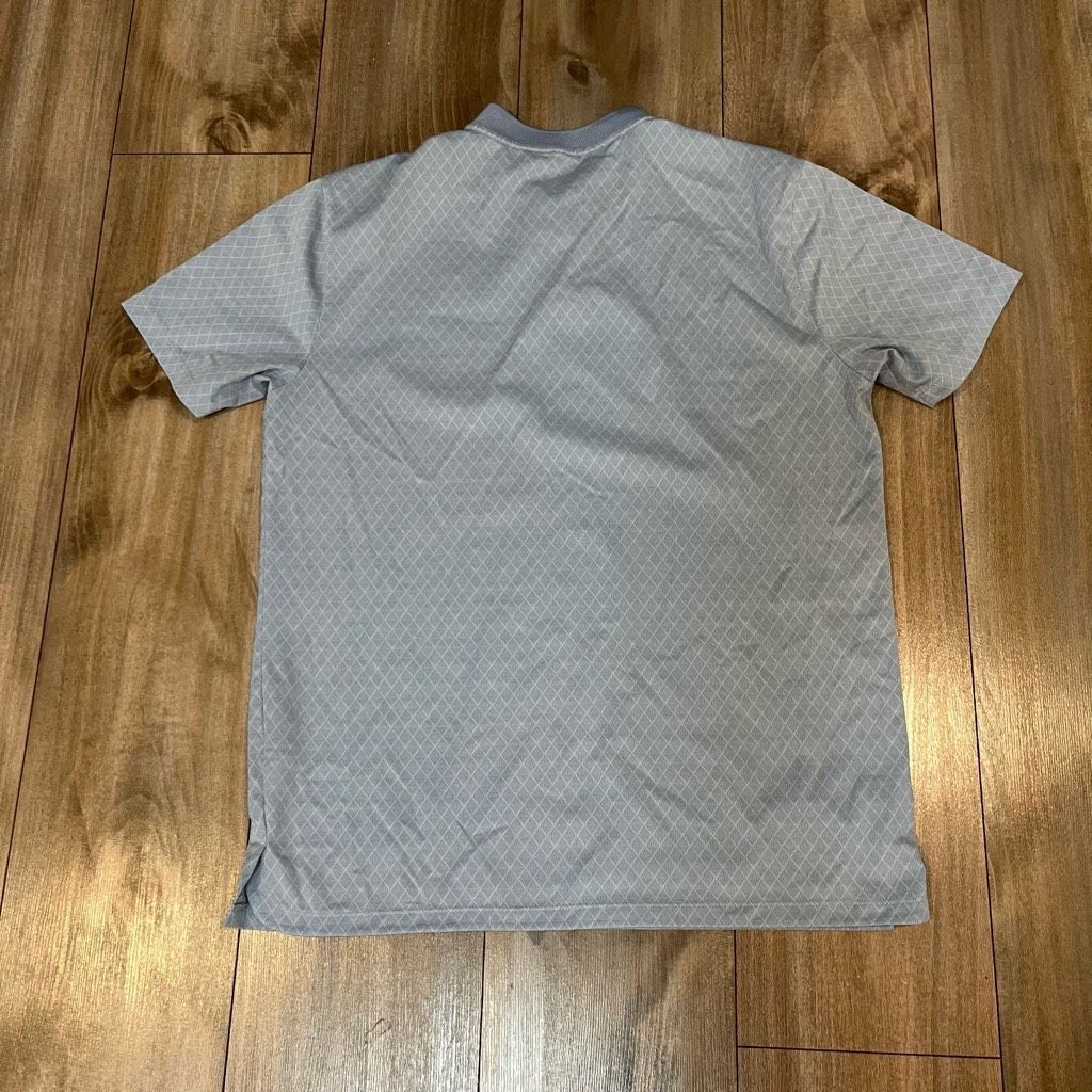 Nike Nike Blue Grey Pattern Athletic Casual Polo Men Medium Bin P Size US M / EU 48-50 / 2 - 6 Thumbnail