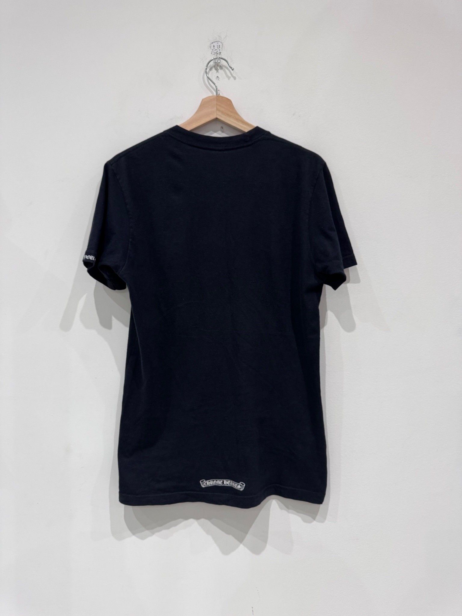Chrome Hearts Chrome Hearts Neck Logo Shirt Black Size US M / EU 48-50 / 2 - 2 Thumbnail