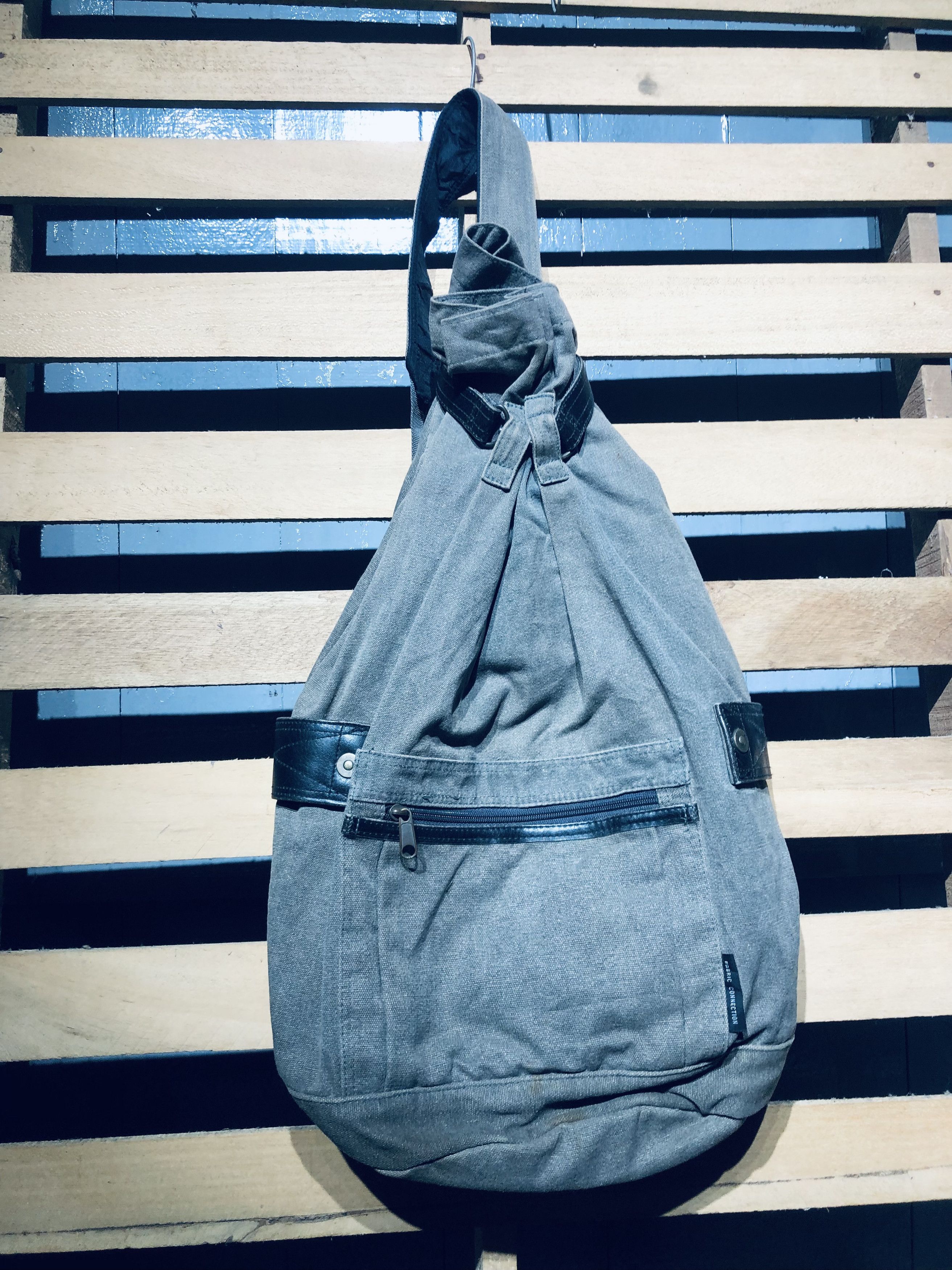 Fashion Victim × Japanese Brand Japanese Fabric Connection Style Crossline Body Bag Size ONE SIZE - 2 Thumbnail