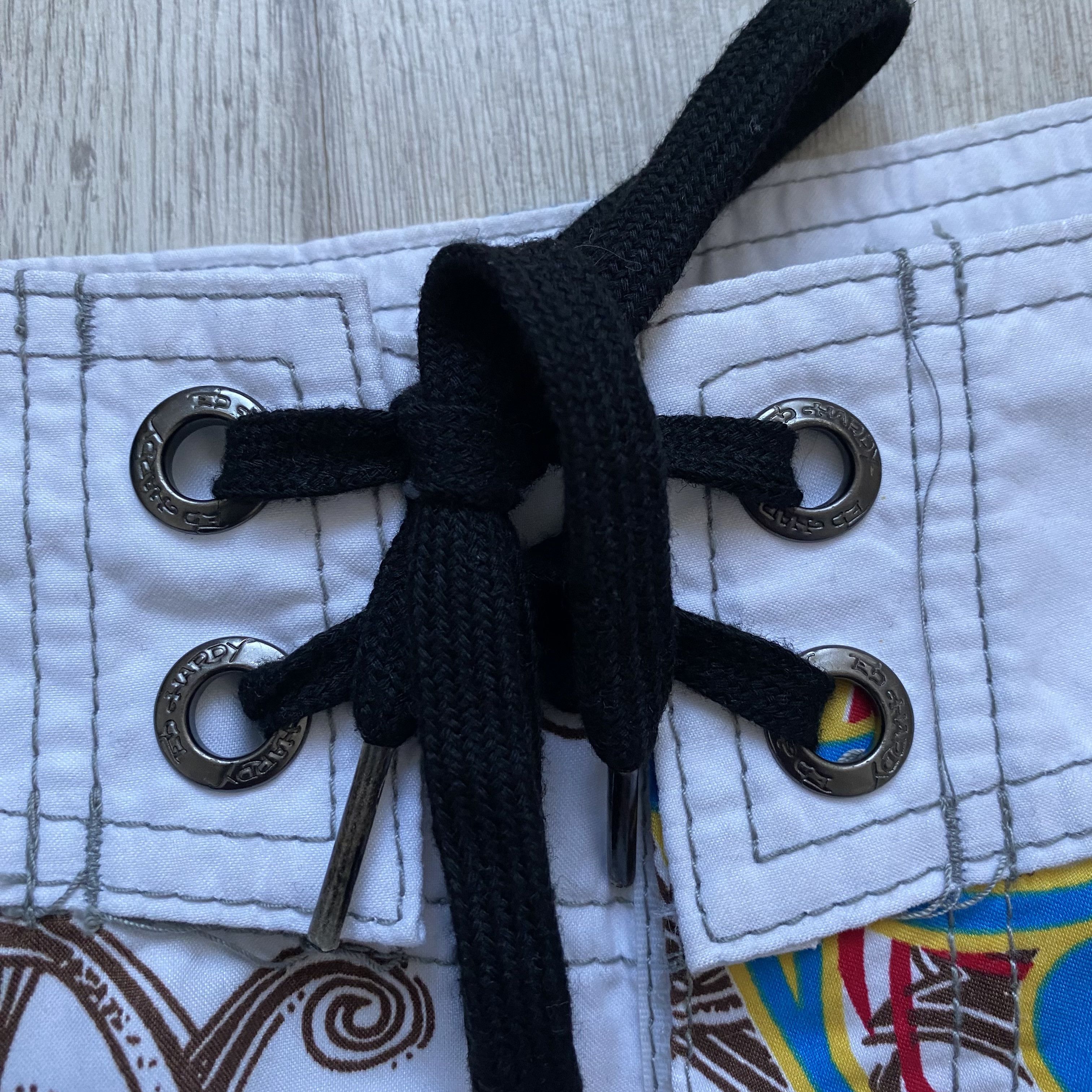 Christian Audigier Vintage Y2K Christian Audigier Ed Hardy Shorts Love Kills Size US 30 / EU 46 - 2 Thumbnail