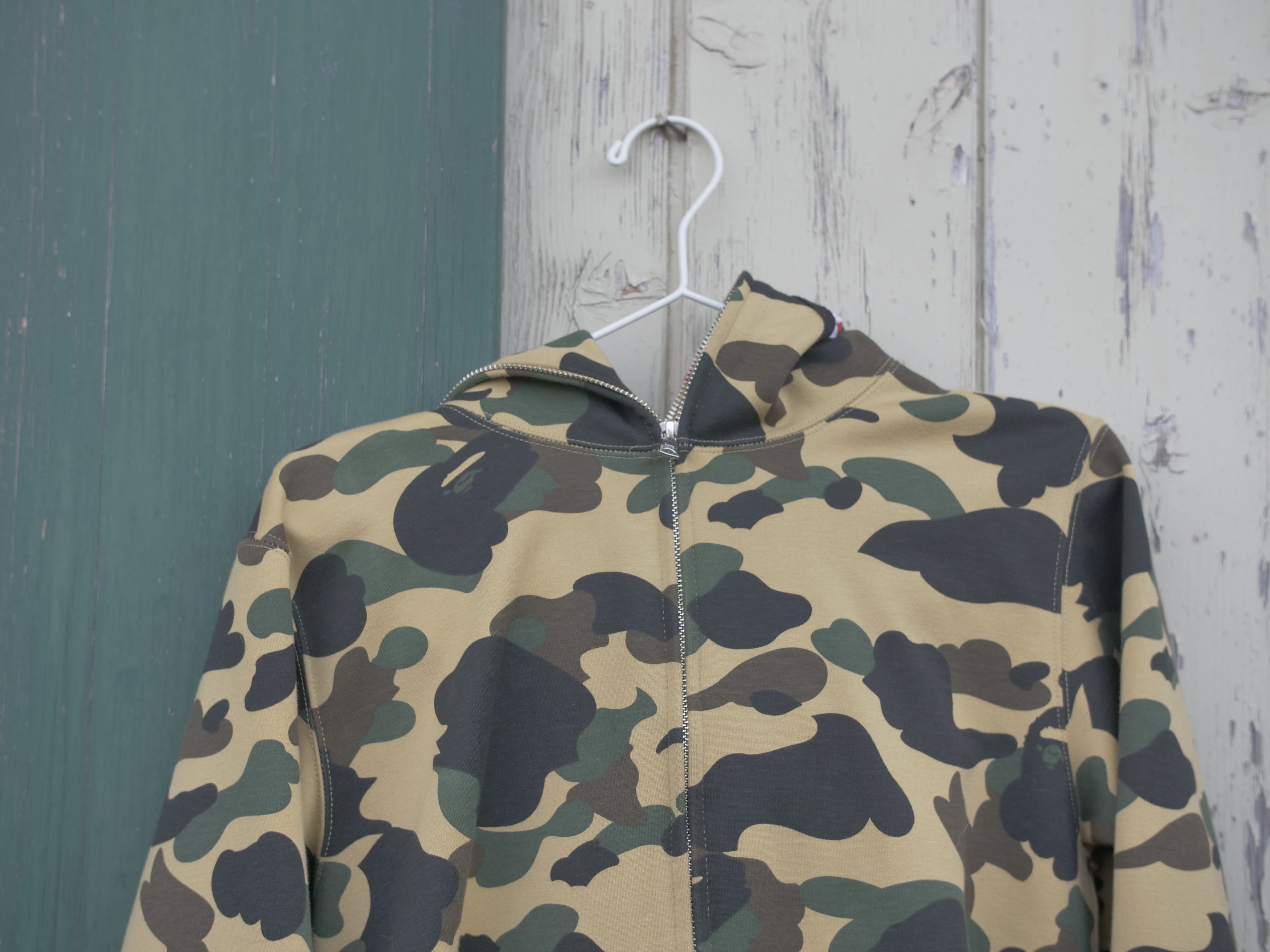 Bape 1st Camo Windstopper Shark Full Zip Hoodie Size US M / EU 48-50 / 2 - 10 Thumbnail