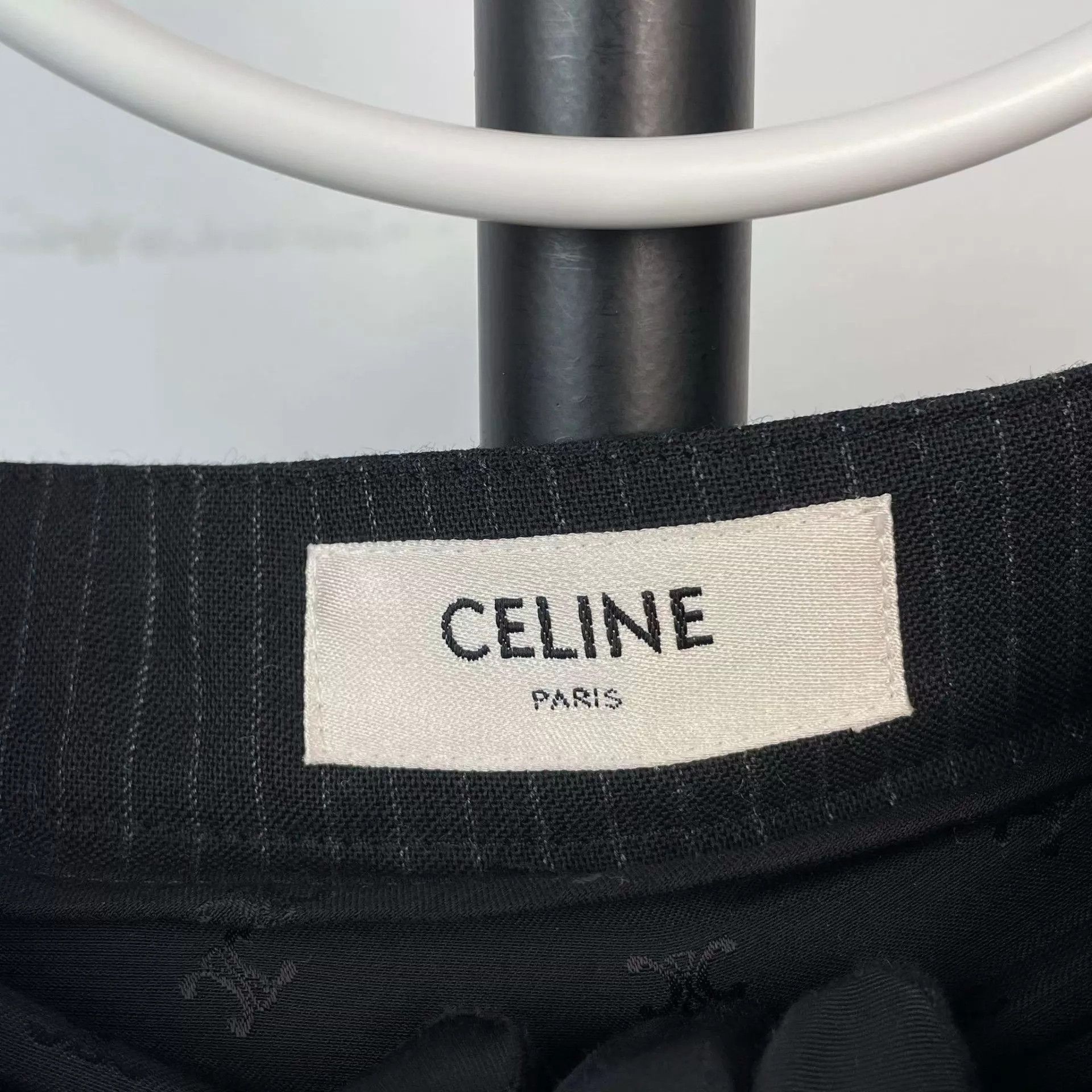 Celine Celine Pleated Wool Mini Skirt Black Size 155 New With Tags Size 24" / US 00 / IT 34 - 5 Thumbnail