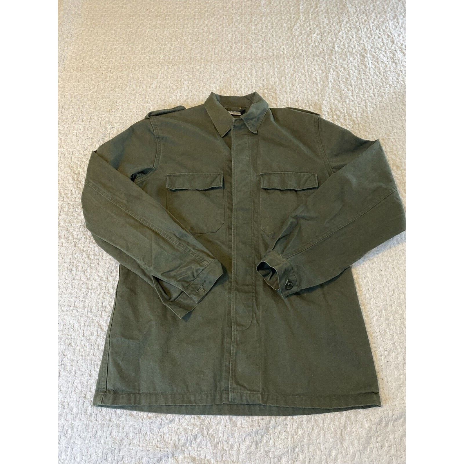 & Other Stories ABL PRETA 50L Jacket Belgium Green Military Long Sleeve Size US M / EU 48-50 / 2 - 1 Thumbnail