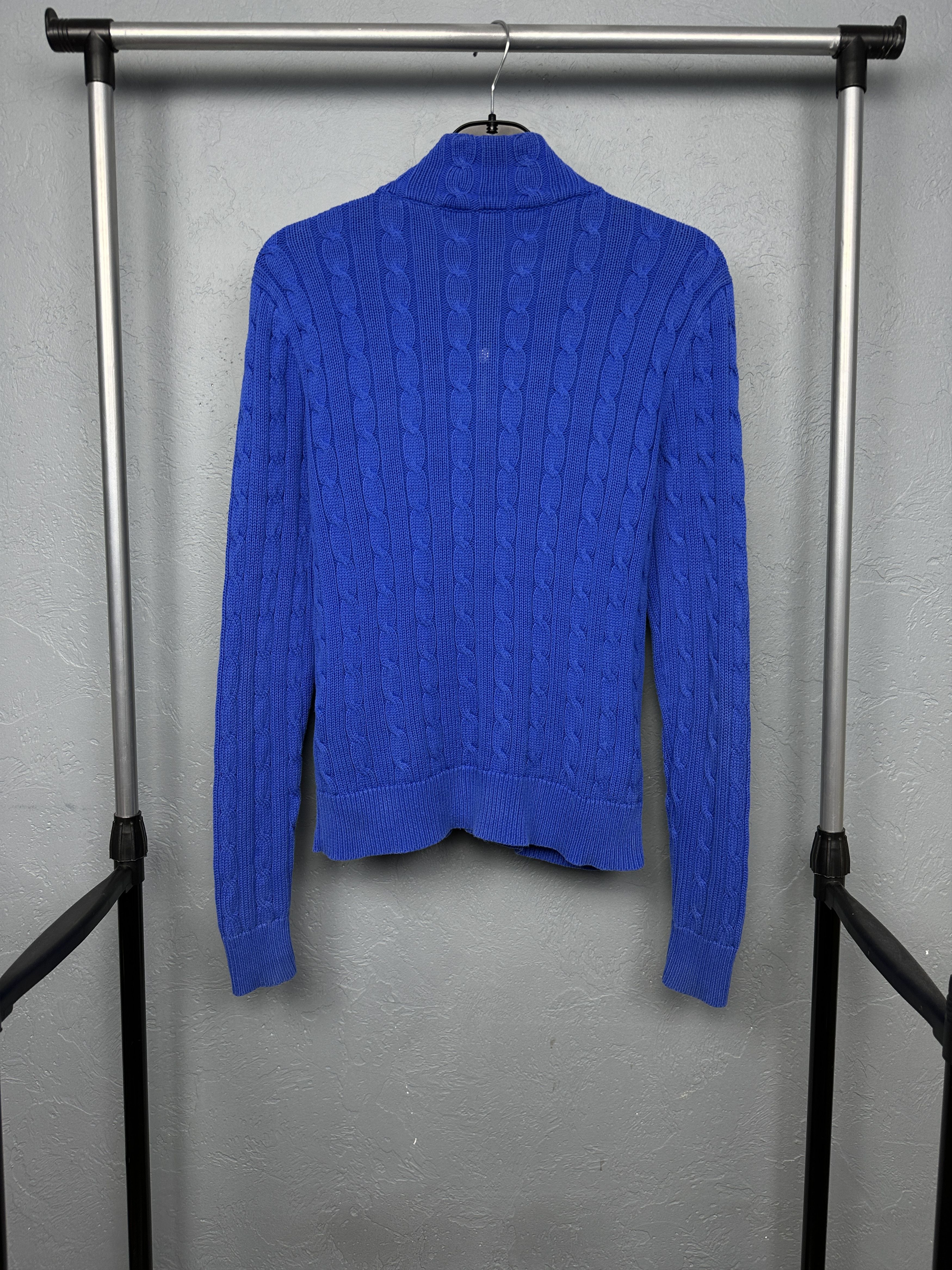 Polo Ralph Lauren Polo Ralph Lauren Vintage Womens Cable Knit Full Zip Sweater Size M / US 6-8 / IT 42-44 - 7 Thumbnail