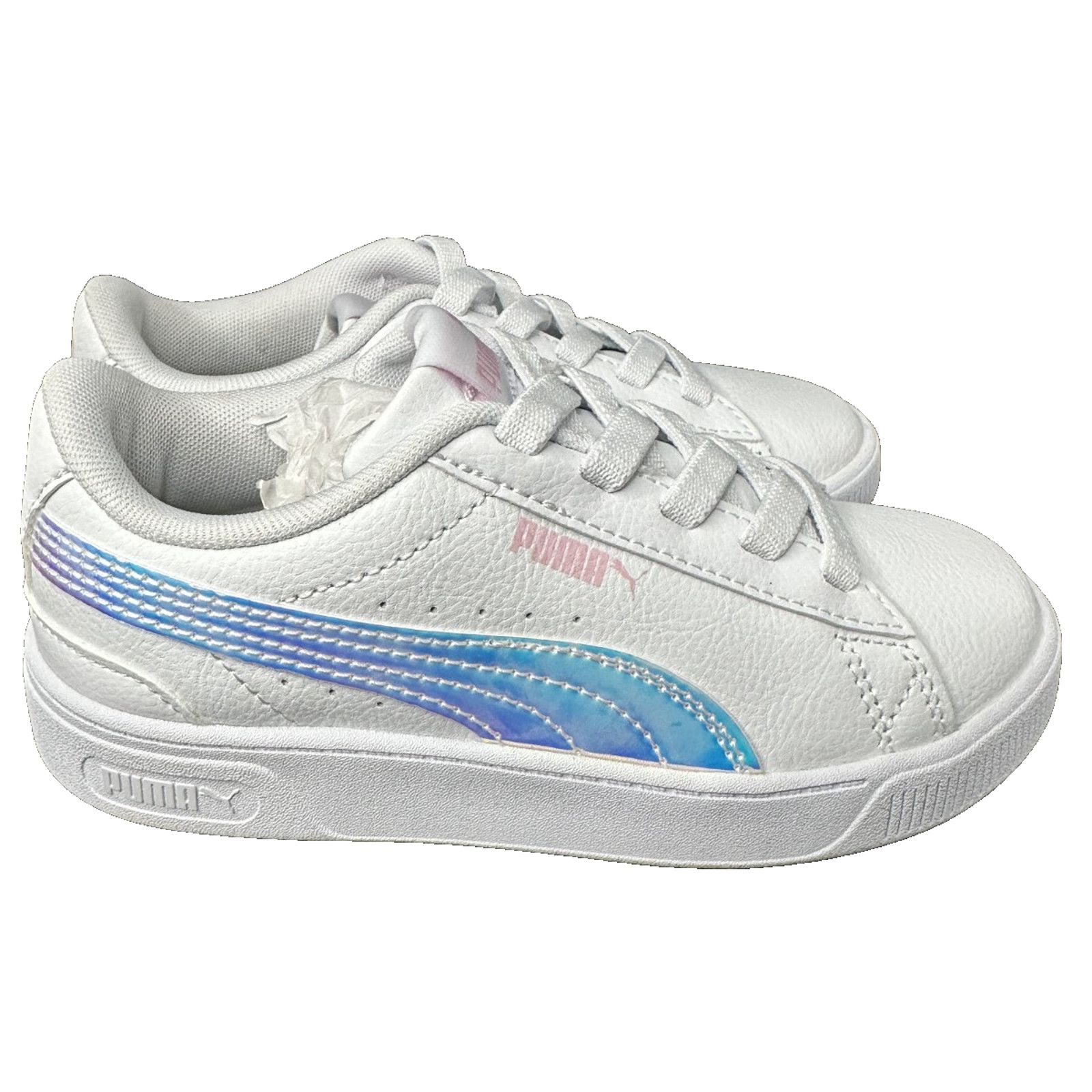 Puma PUMA Toddler Lady Vikky V3 Twinkle Leather Sneakers (US 1C) Size US 13 / EU 46 - 2 Thumbnail