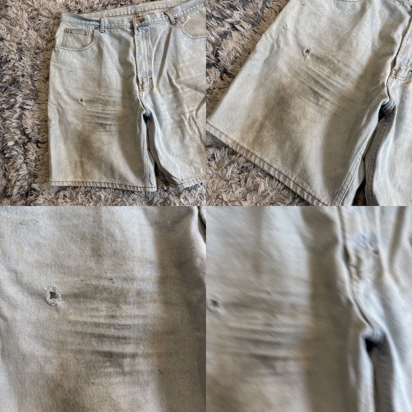 Vintage VINTAGE 00’s Members Mark Blue Denim Jorts Cargo Jeans Shorts Men’s Size 40 Casual Distressed Regular Collegiate Mens Size US 40 / EU 56 - 10 Thumbnail