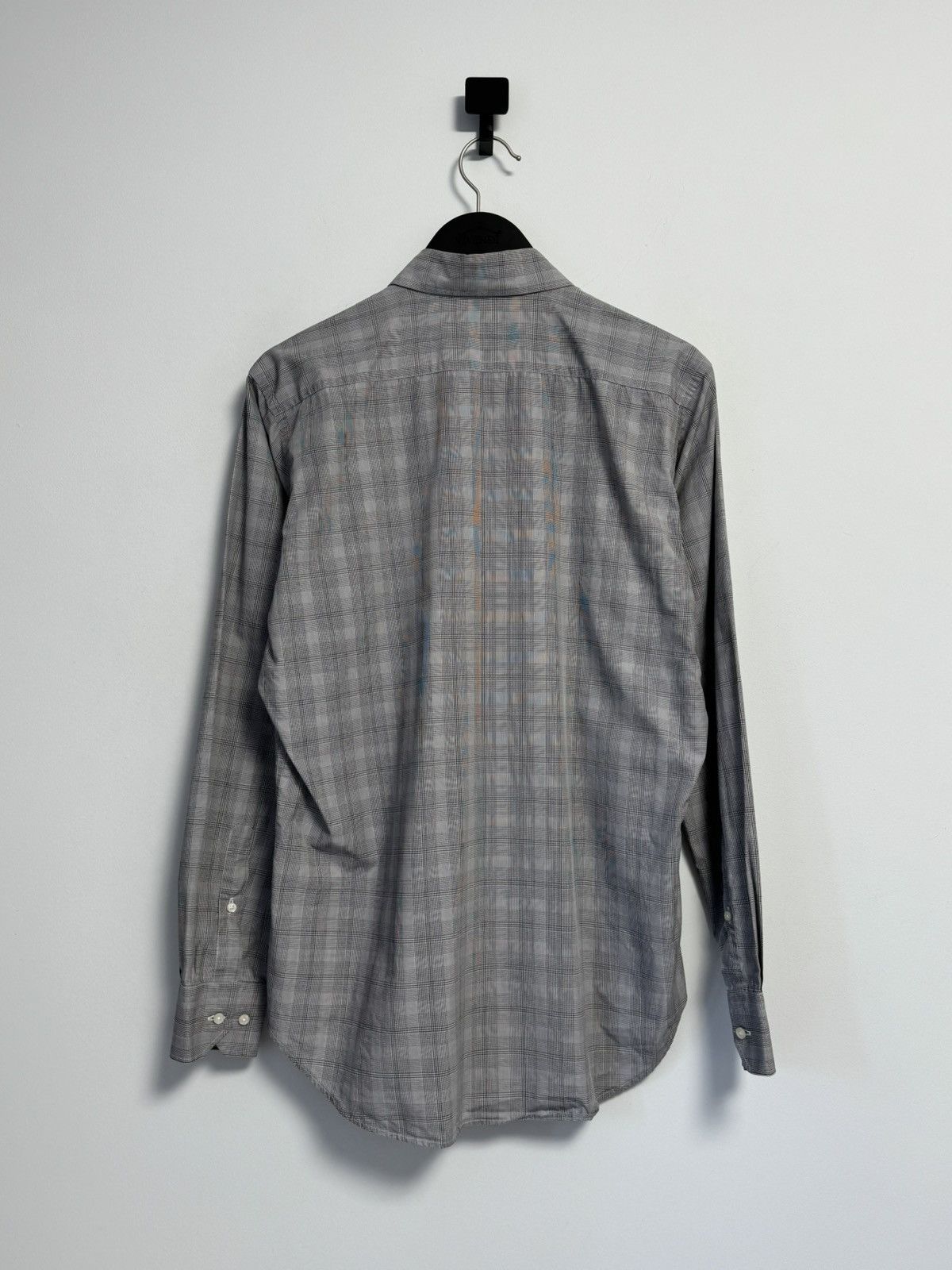 Etro Etro Button Up Shirt Gray Style Luxury Size US L / EU 52-54 / 3 - 12 Thumbnail