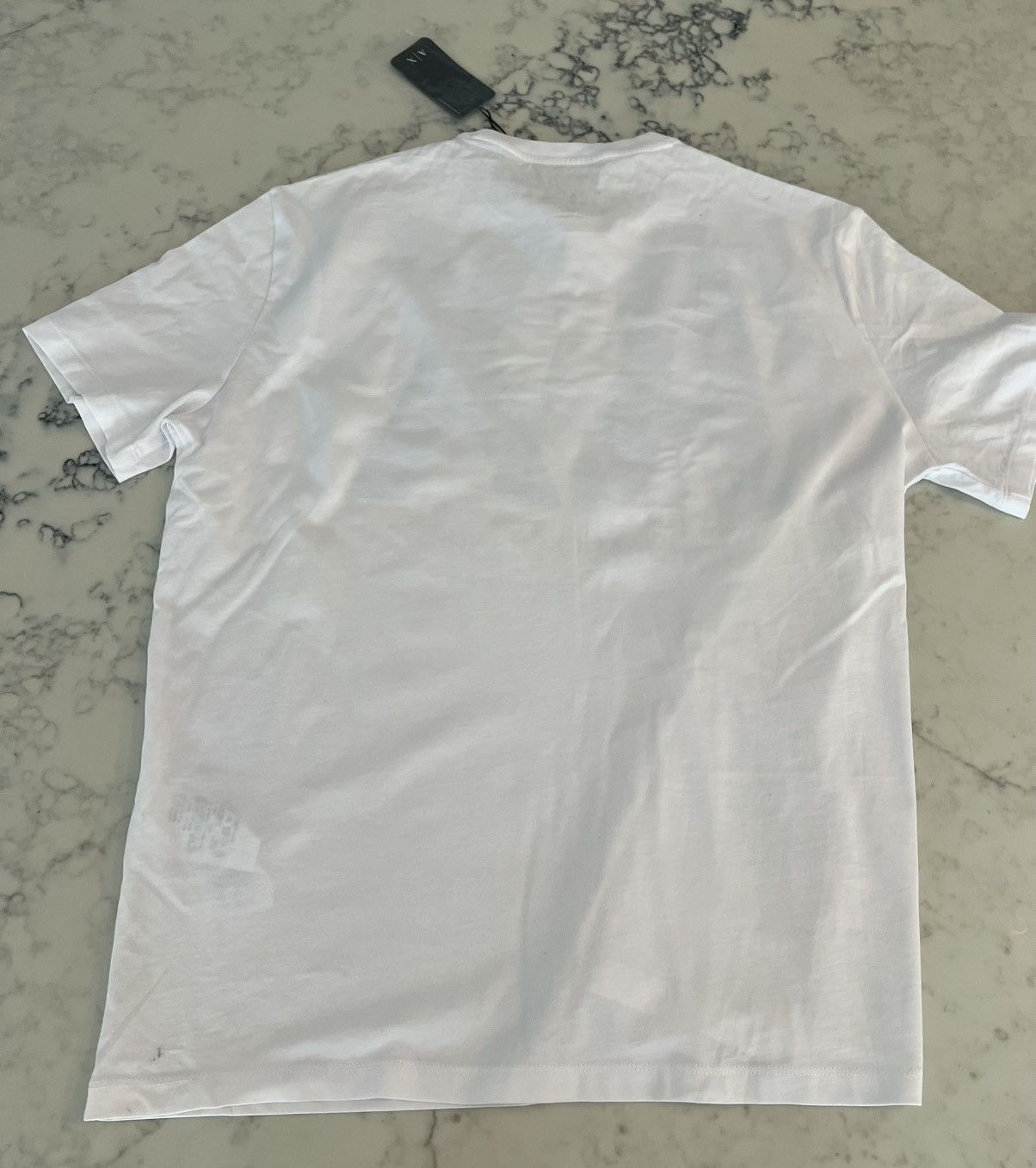 Armani Exchange New Armani Exchange Shirt Short Sleeve White Large Size US L / EU 52-54 / 3 - 2 Thumbnail