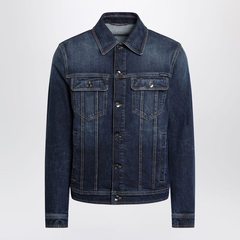 Dolce & Gabbana Dolce&Gabbana Blue Denim Jacket Size US M / EU 48-50 / 2 - 1 Thumbnail