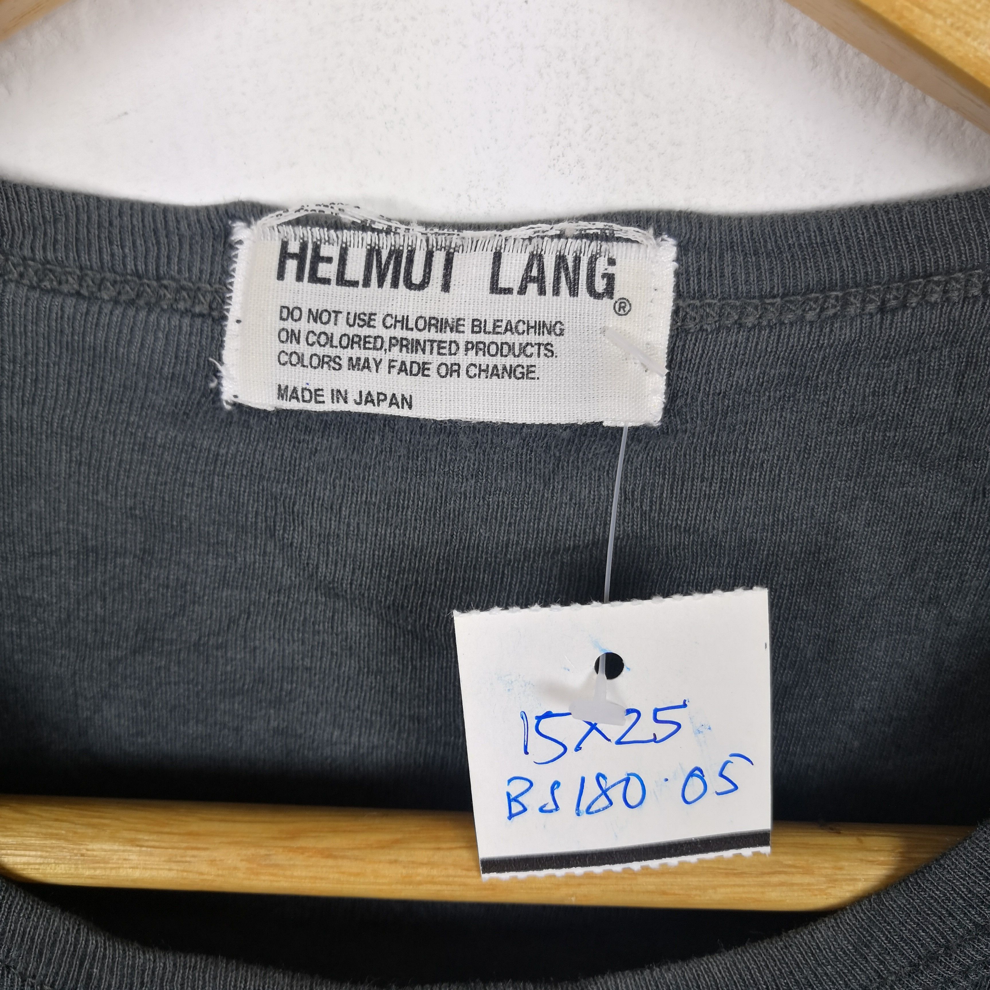 Helmut Lang Helmut Lang T shirt Basic Made in JAPAN Helmut Lang Tees Size US S / EU 44-46 / 1 - 3 Thumbnail