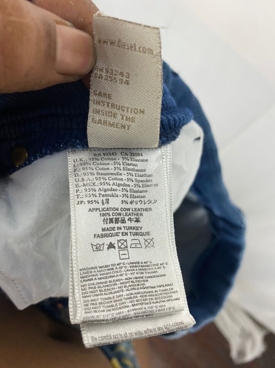 Designer × Diesel × Other 🔥unisex🔥Diesel patchwork design joggerpants size 26-33 Size US 28 / EU 44 - 7 Thumbnail