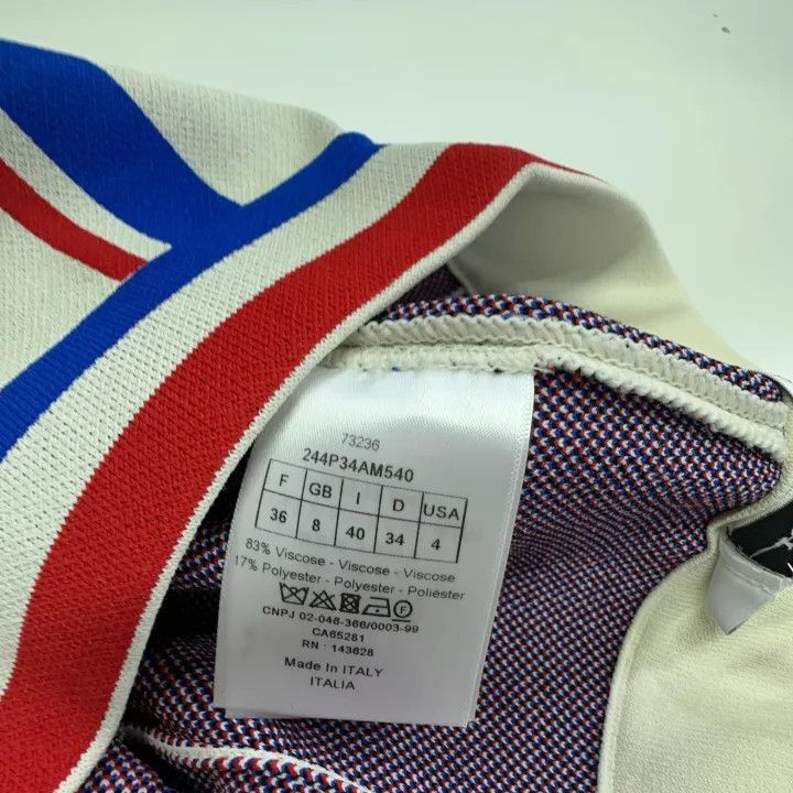 Dior Dior SS22 Striped Letter Print Casual Shorts 0079-2507 Size 35" - 4 Thumbnail