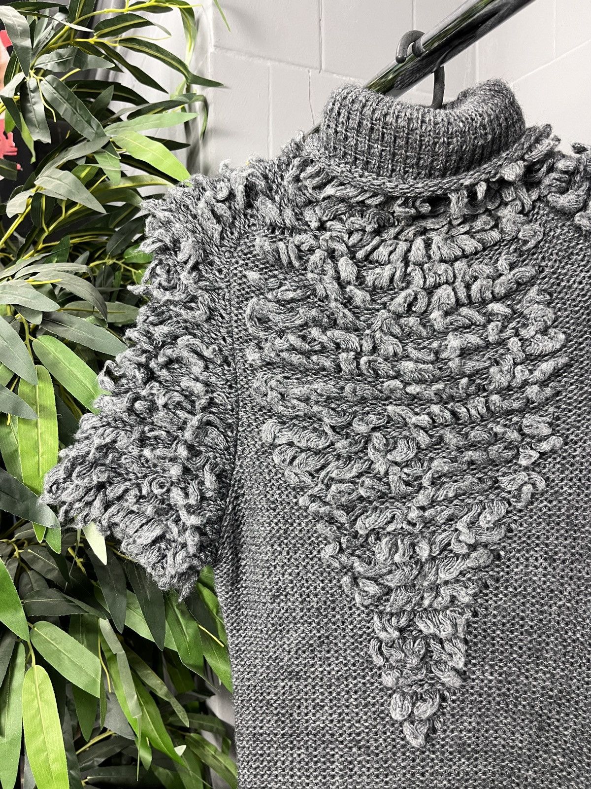 Babylon BABYLON MOHAIR WOOL KNITTED ABSTRACT AVANTGARDE DRESS - 1368 Size M / US 6-8 / IT 42-44 - 4 Thumbnail