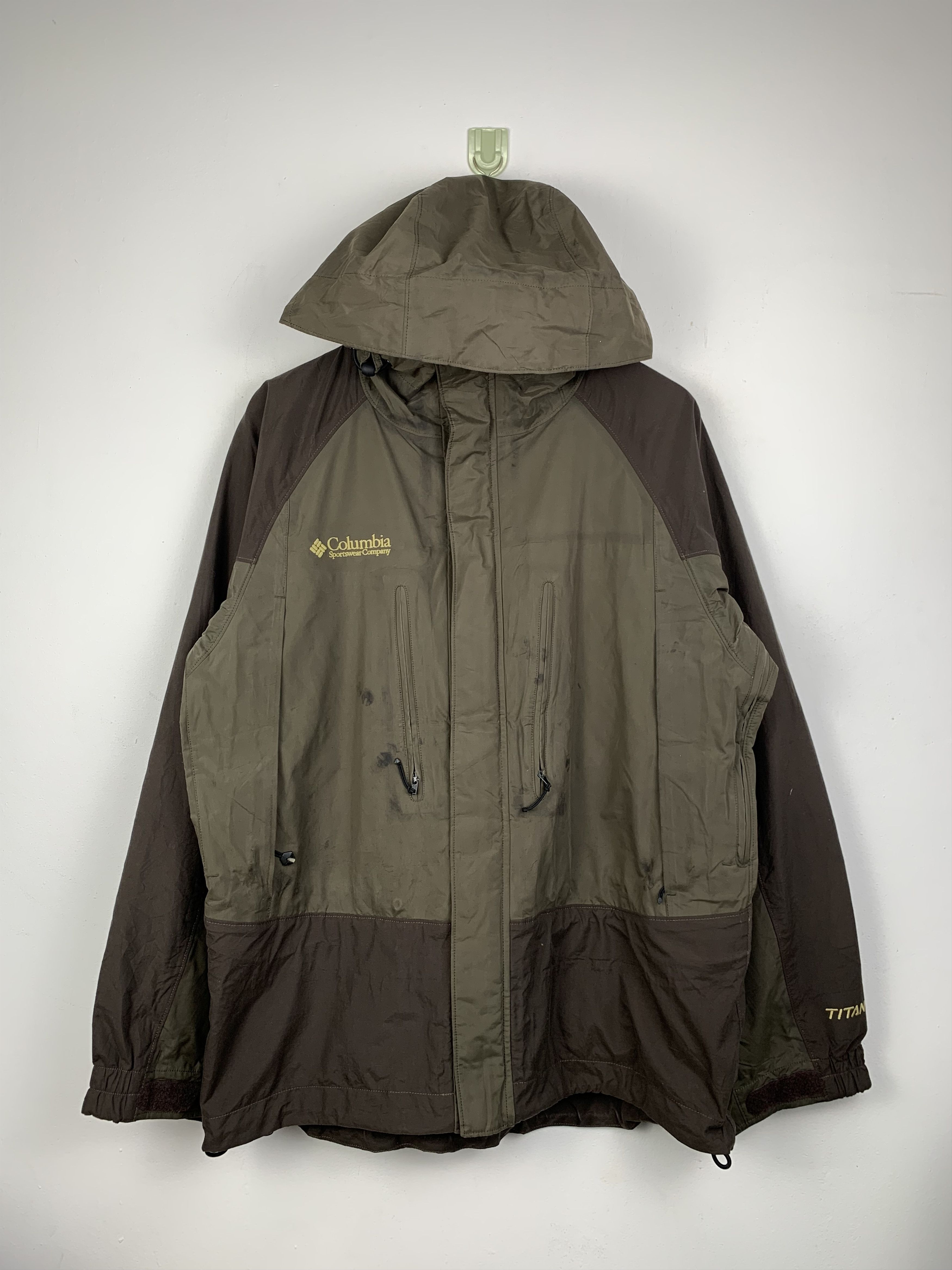 Columbia Vintage Columbia Hoodie Waterproof Zipper Jacket J1452 Size US M / EU 48-50 / 2 - 1 Thumbnail