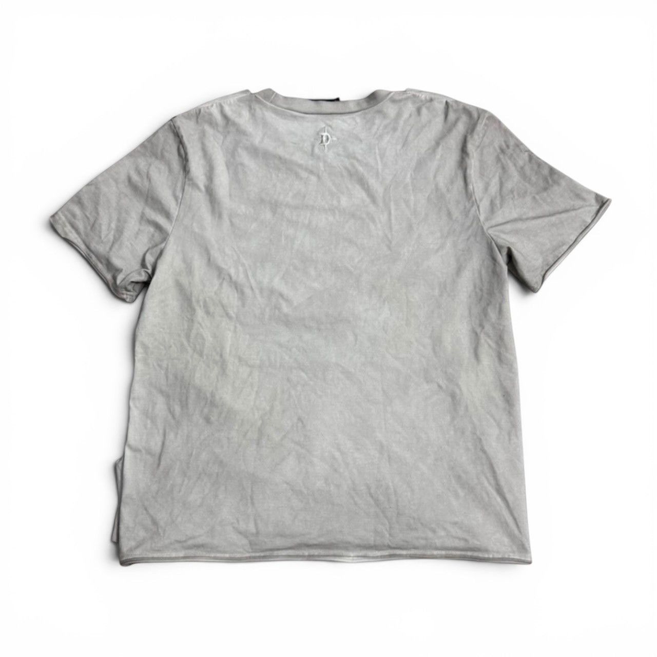 Dolls Kill Darker Wavs Echo Unisex Grey Distressed Layered T-Shirt Size M / US 6-8 / IT 42-44 - 11 Thumbnail