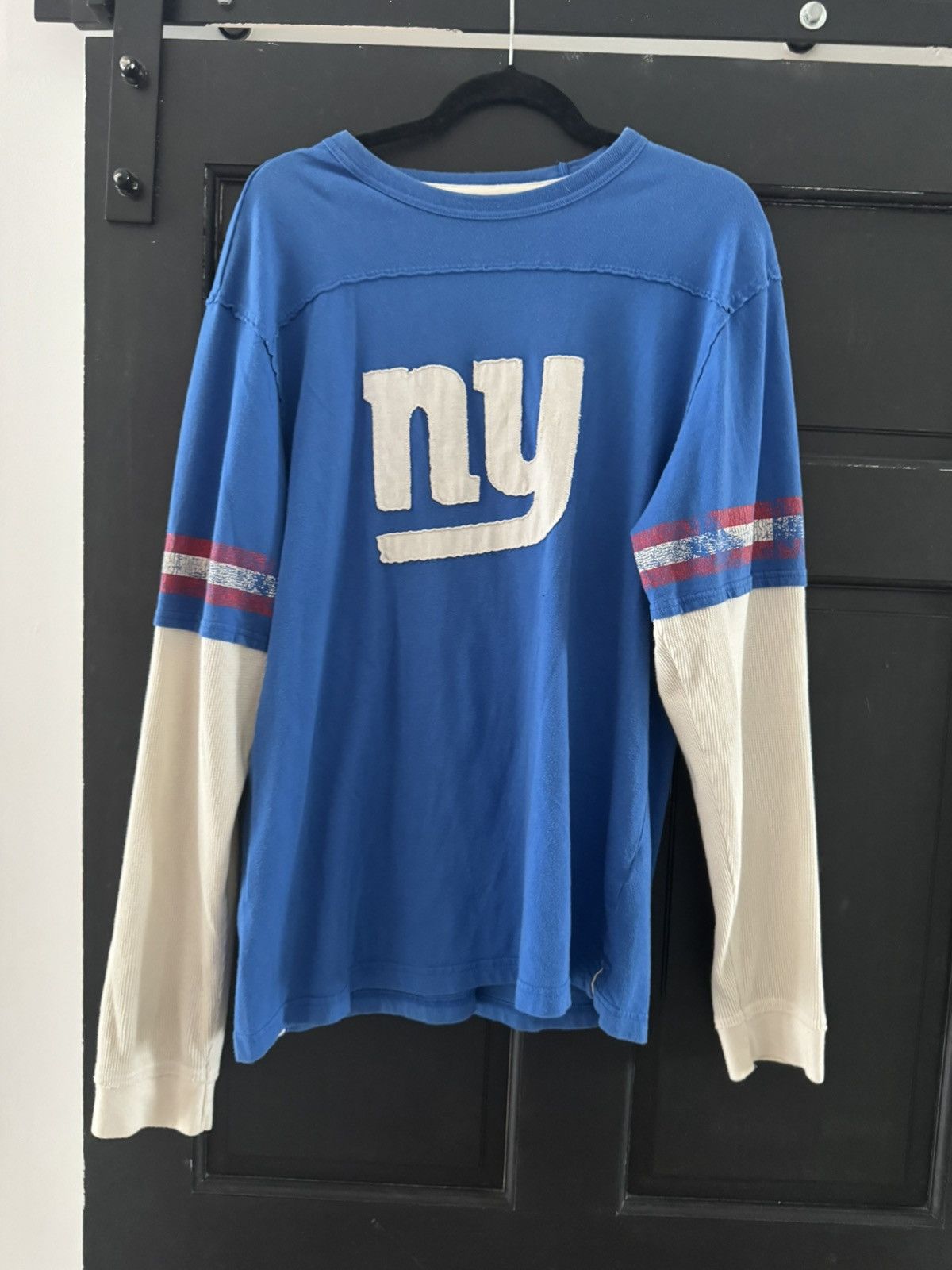 NFL Vintage New York Giants Double Layer Long Sleeve Tee Size US L / EU 52-54 / 3 - 1 Thumbnail
