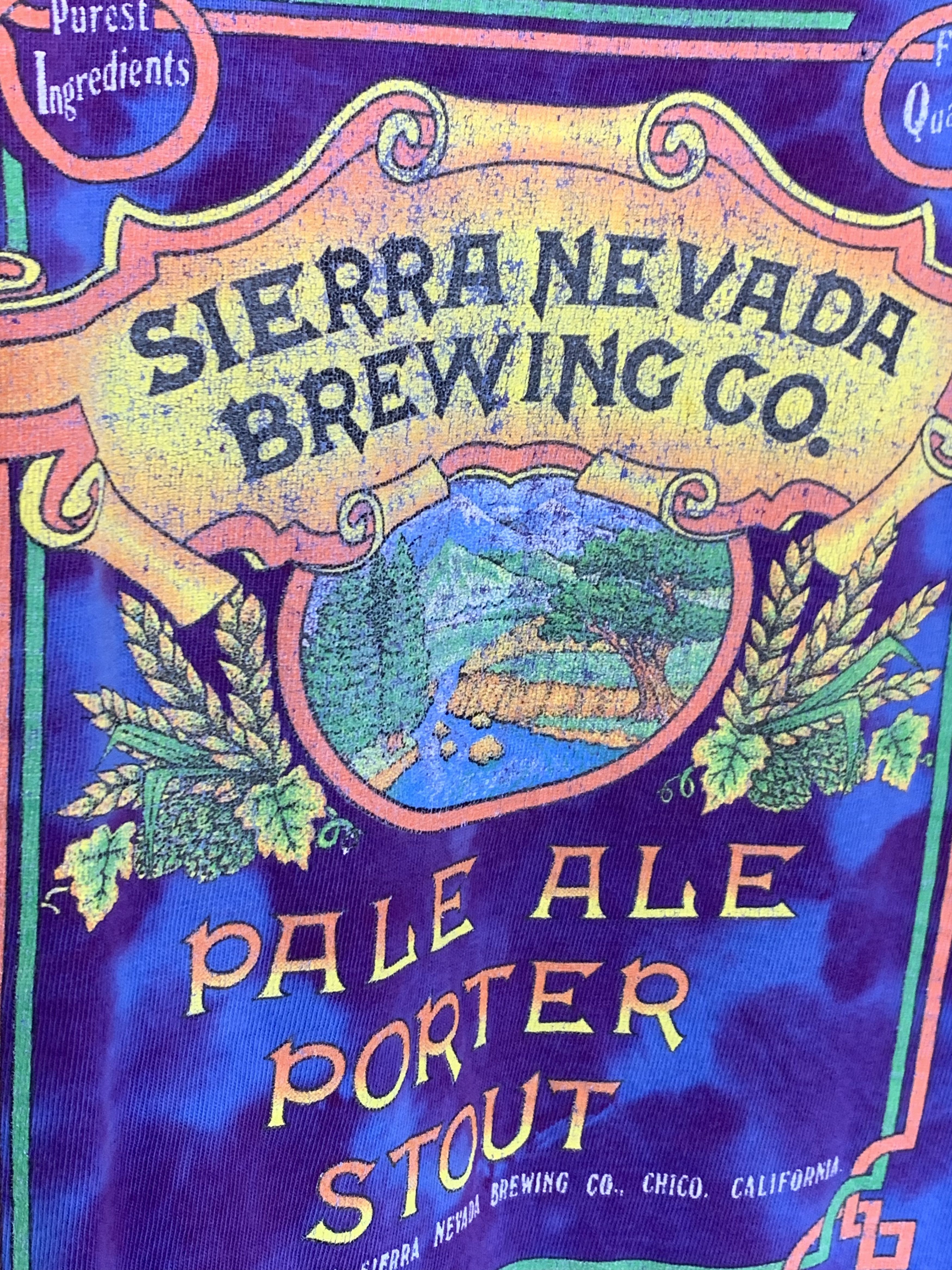 Vintage *RARE* Vintage Sierra Nevada Brewing Pale Ale Art T-Shirt Size US L / EU 52-54 / 3 - 6 Thumbnail