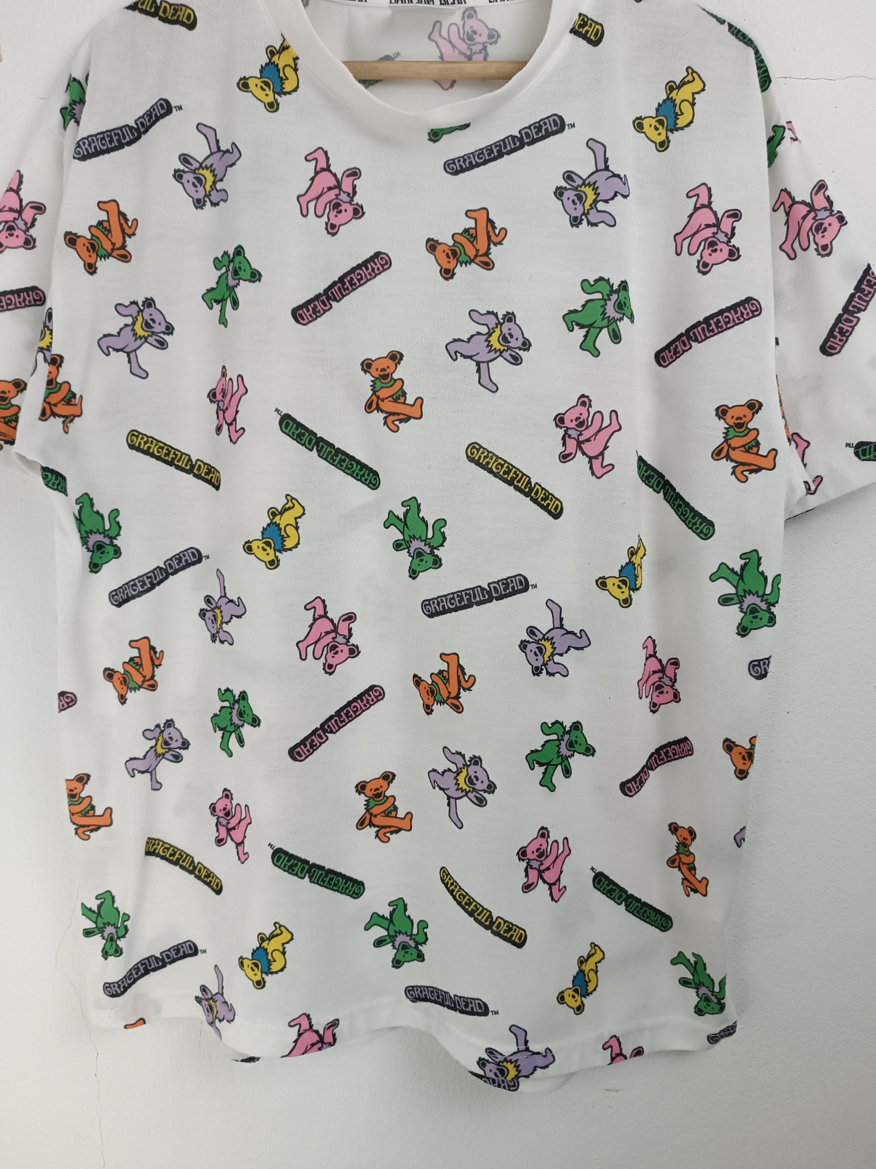 Grateful Dead VINTAGE GRATEFUL DEAD DANCING BEAR TEE PHISH DYLAN JOPLIN Size US L / EU 52-54 / 3 - 7 Thumbnail
